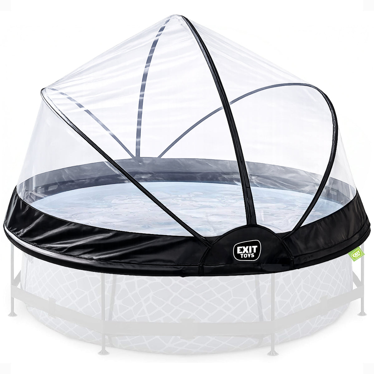 EXIT Toys 8ft Round Multifunctional Pool Dome for Outdoor Pools (For Parts)