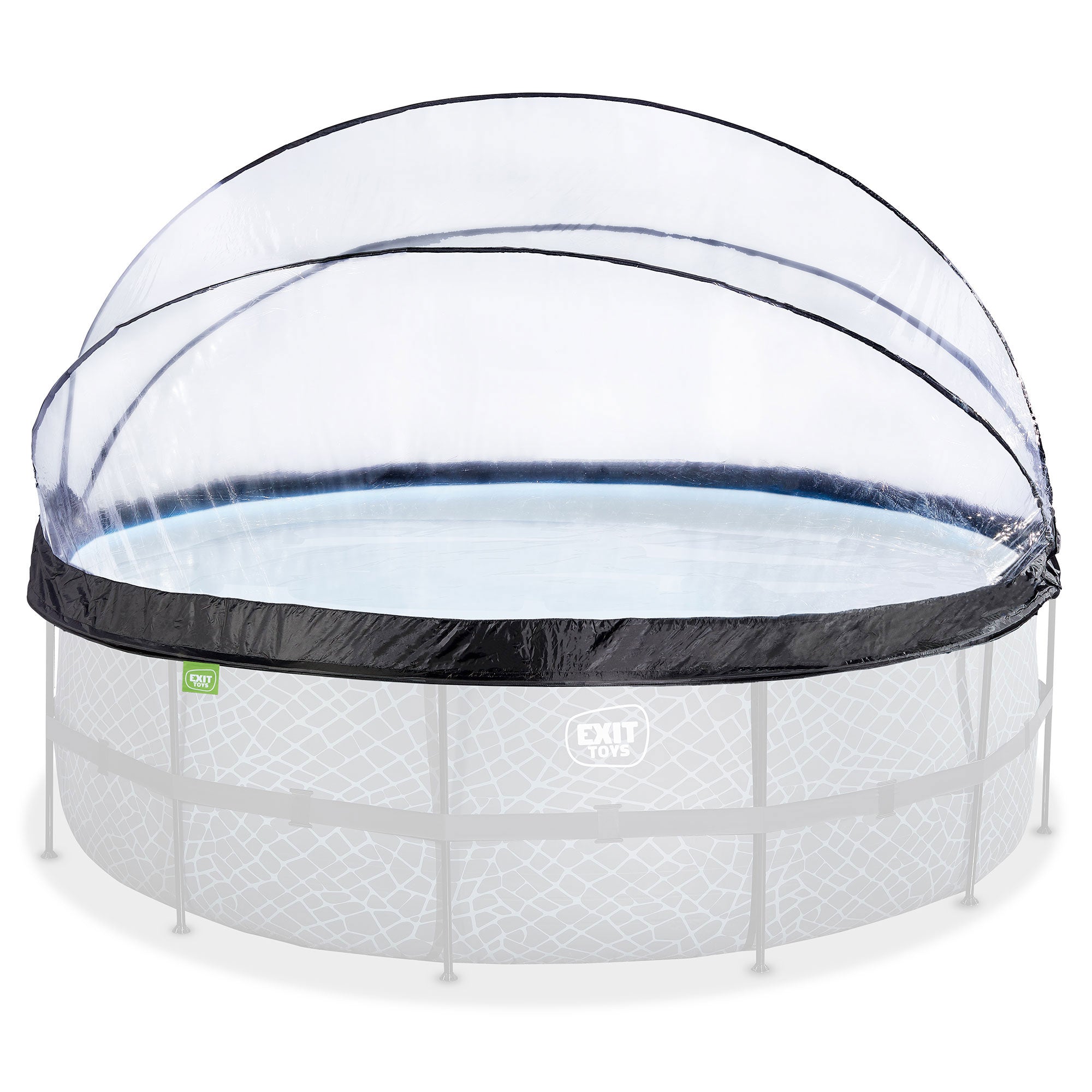 EXIT Toys 177" Multifunctional Cover Dome Enclosure for Outdoor Pools(For Parts) - VMInnovations