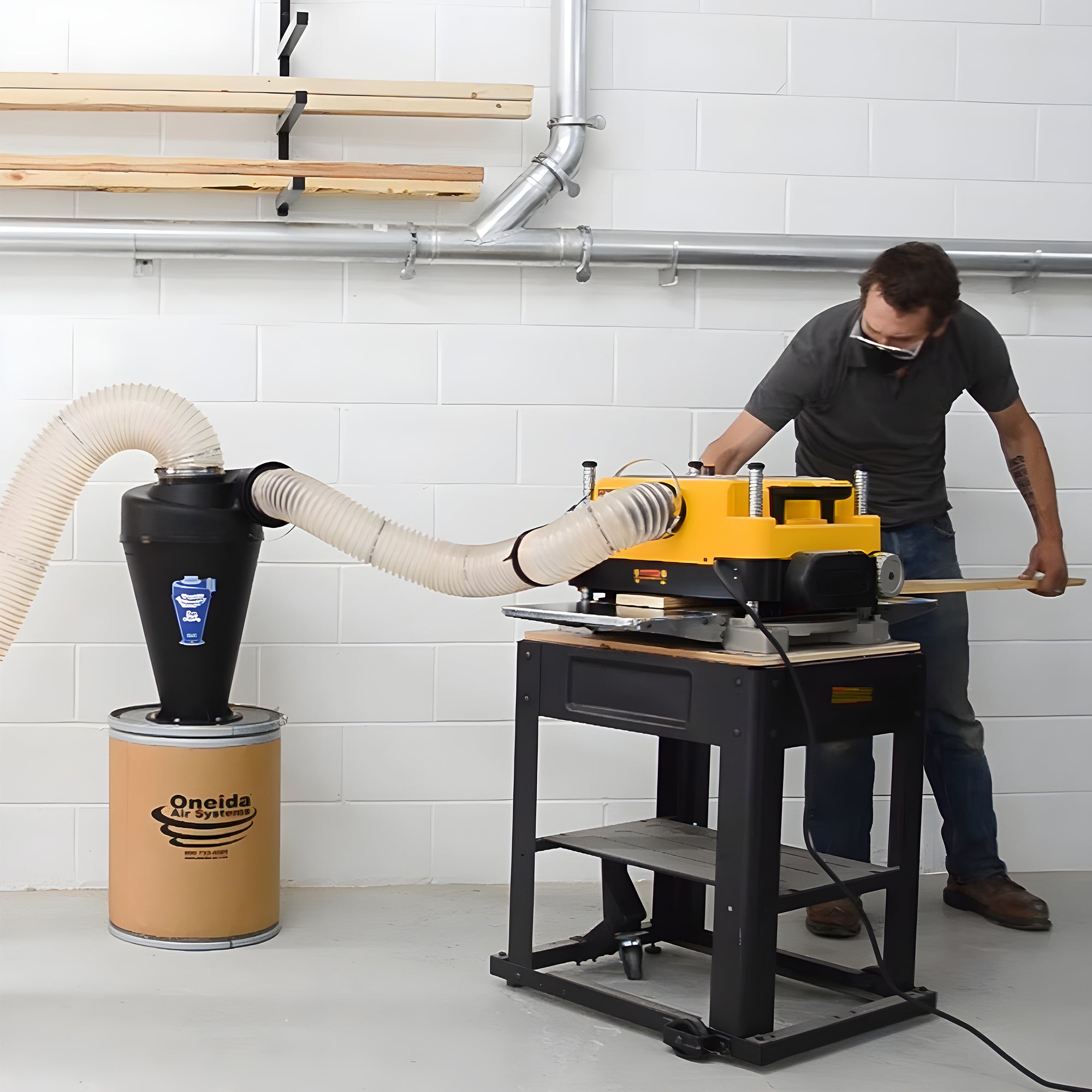 Oneida Air Systems 4/5 Deluxe Cyclone Kit for Dust Collectors (Open Box) - VMInnovations