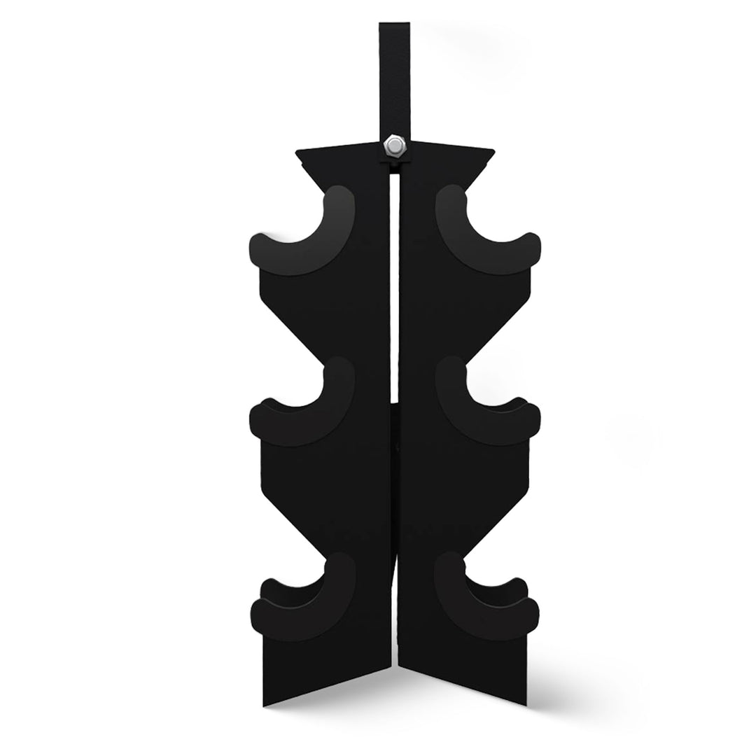 BalanceFrom Fitness Signature Alloy Steel Rubber Encased Hex Dumbbell Set, Black - VMInnovations