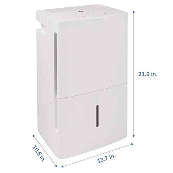 GE 35 Pint Portable Home Dehumidifier for Damp Spaces (Certified Refurbished) - VMInnovations