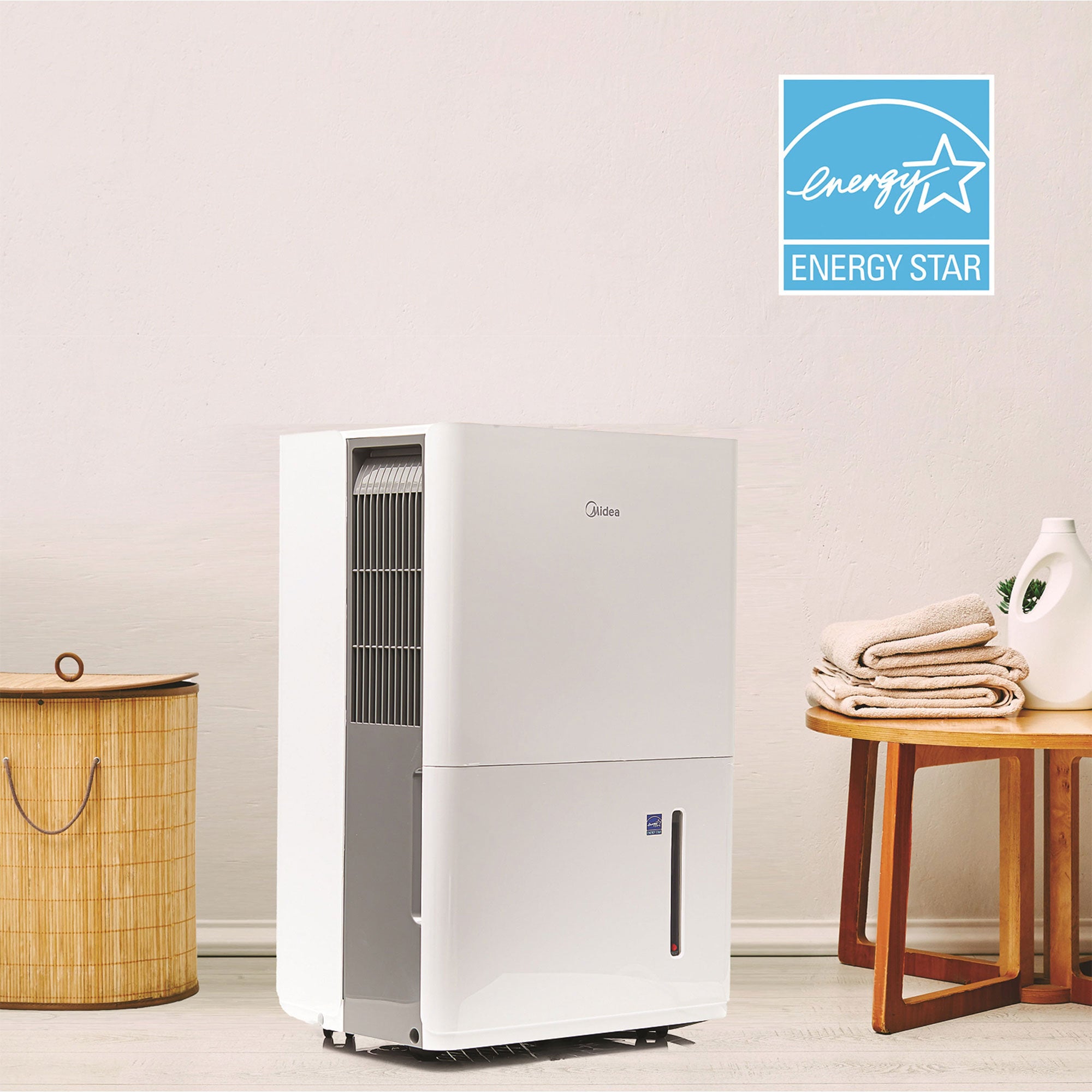Midea 35 Pint Energy Star Smart Dehumidifier for Home, (Refurbished) - VMInnovations