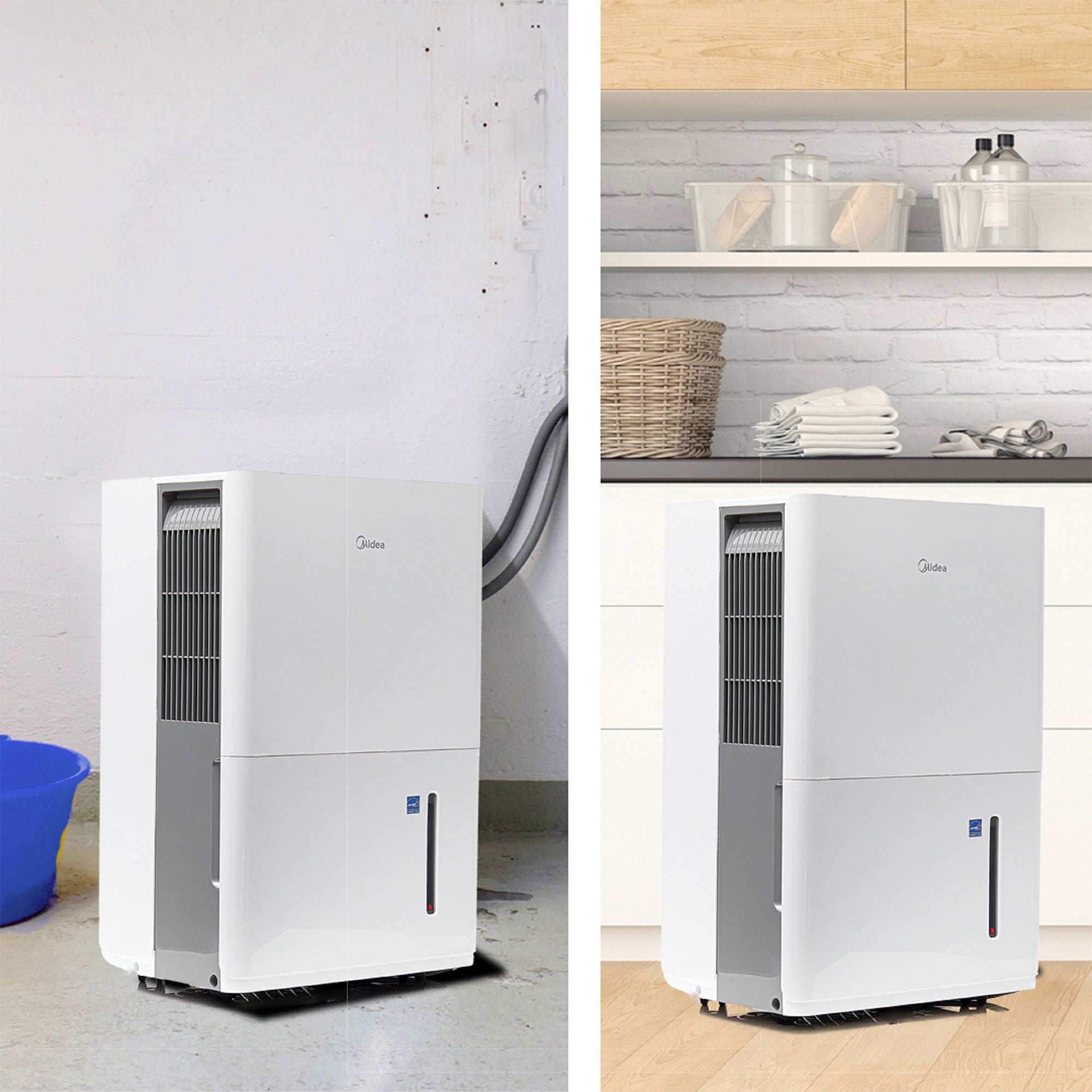 Midea 35 Pint Energy Star Smart Dehumidifier for Home, (Refurbished) - VMInnovations