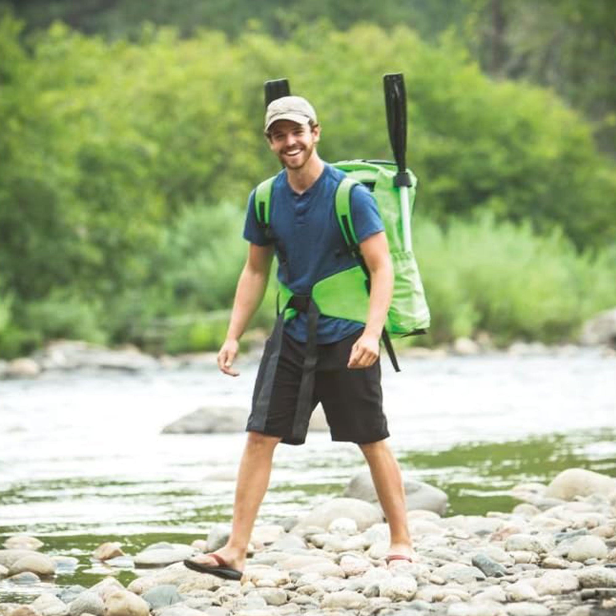 Sevylor QuickPak K5 1 Person Inflatable Kayak w/Hand Pump & Paddle (Open Box) - VMInnovations