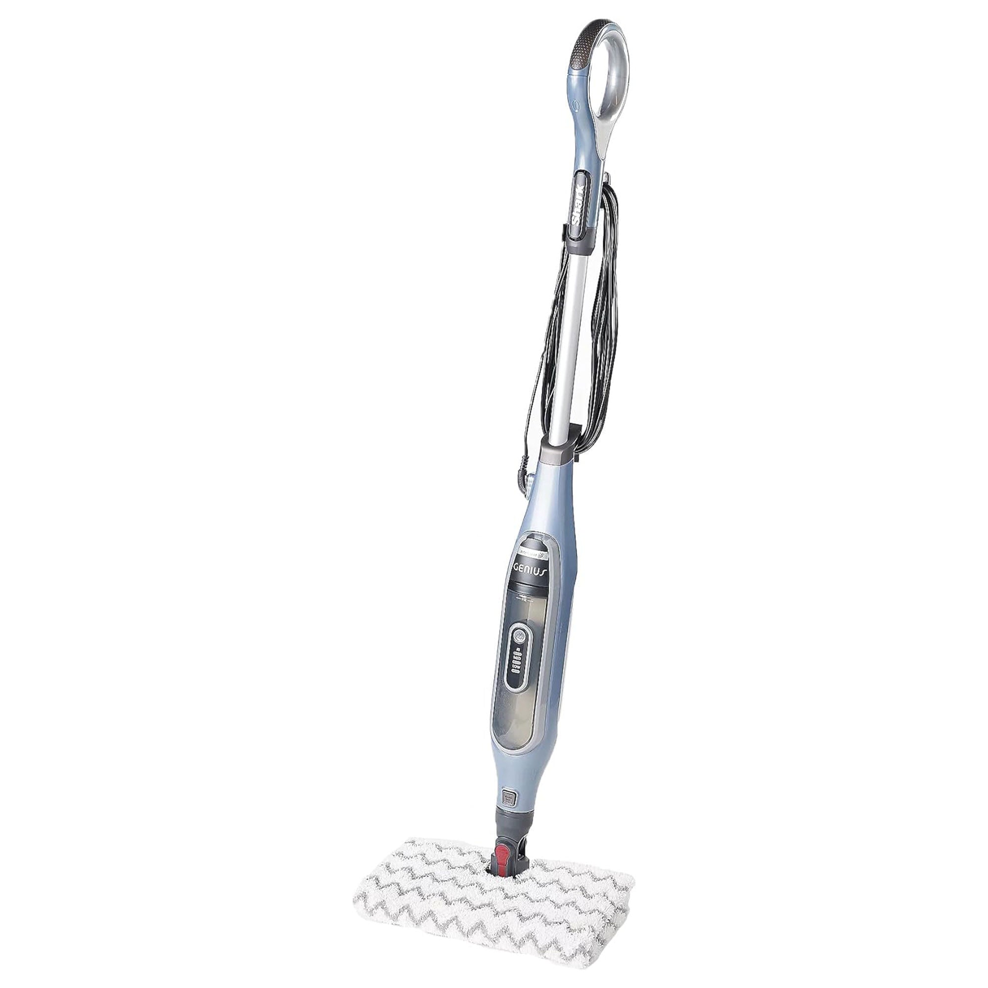Shark Genius Steam Pocket Mop w/3 Control Settings, Blue (Certified Refurbished) - VMInnovations