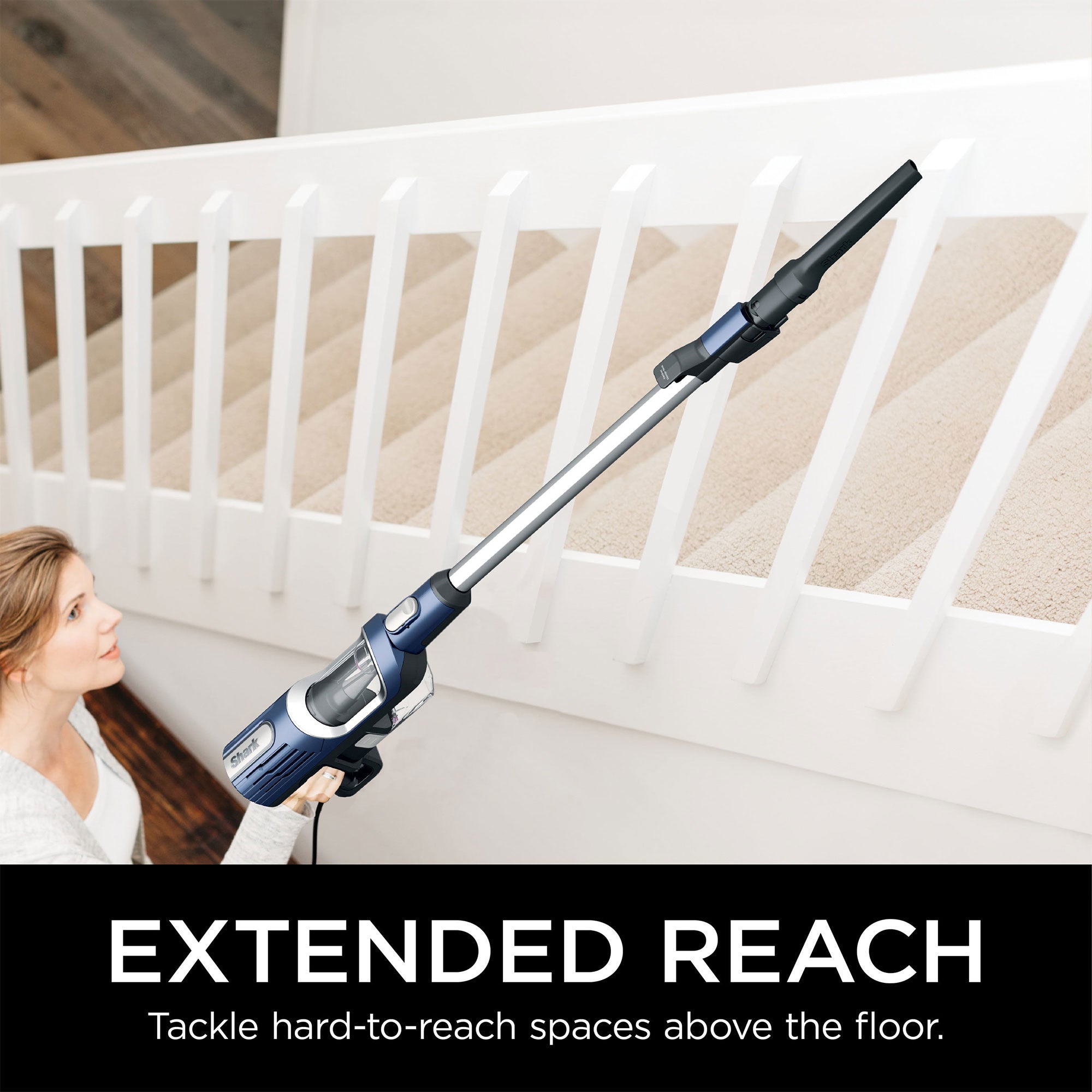 Shark UltraLight Pet Pro Corded LED Stick Vacuum, Blue (Refurbished) (Open Box) - VMInnovations