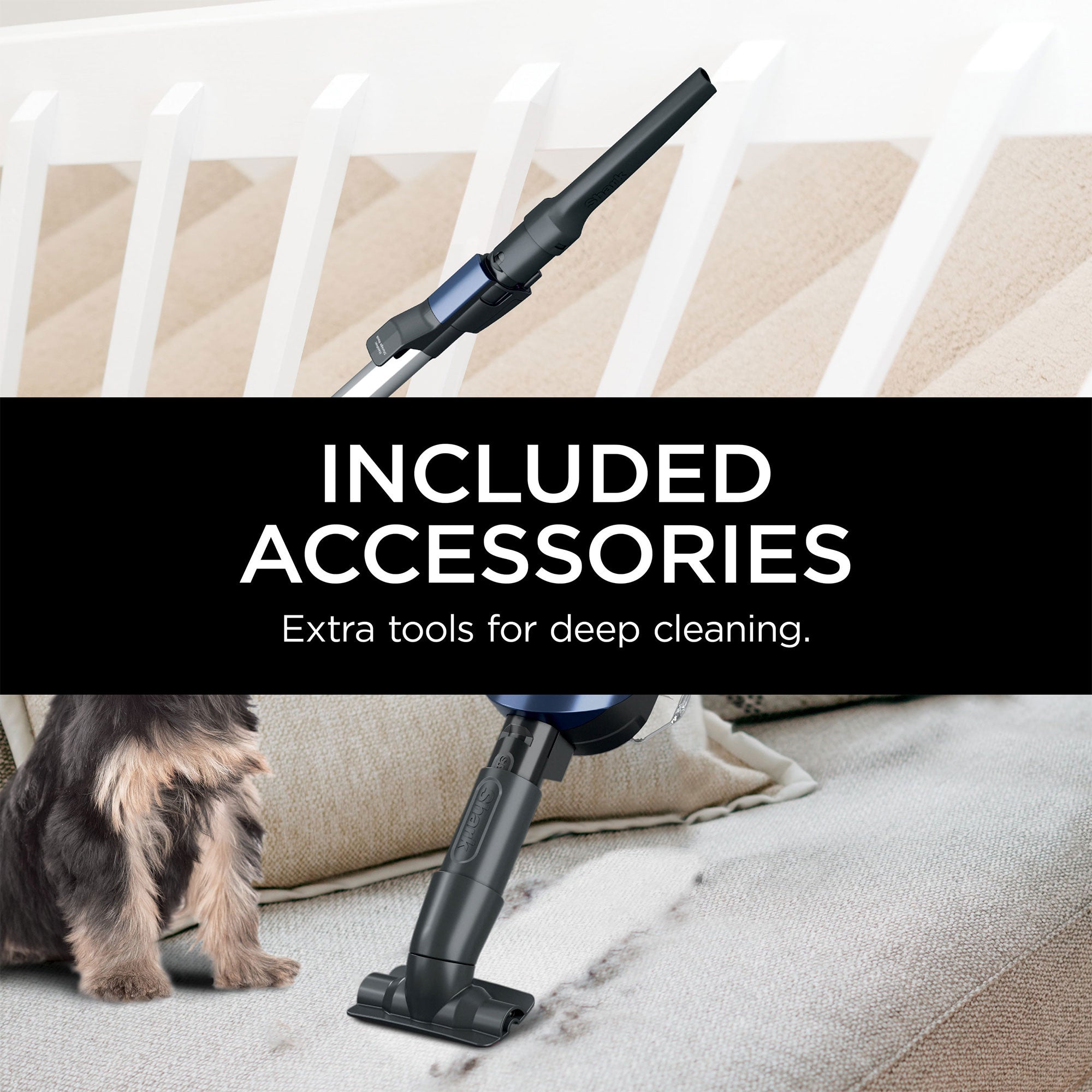 Shark UltraLight Pet Pro Corded LED Stick Vacuum, Blue (Refurbished) (Used) - VMInnovations