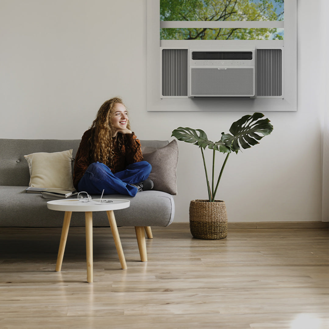 Toshiba 10,000 BTU 115V Smart WiFi Window Air Conditioner(Certified Refurbished) - VMInnovations