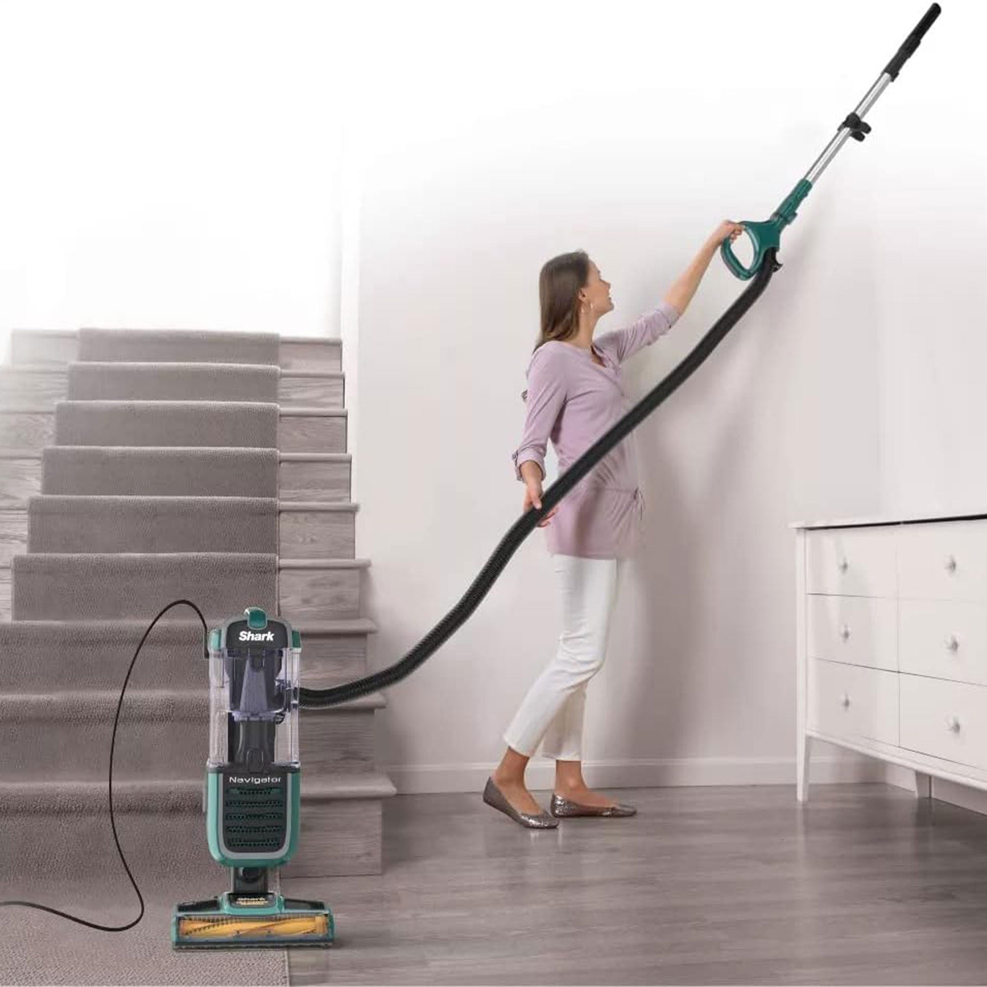 Shark Navigator Swivel Pro Pet Upright Vacuum, Green (Certified Refurbished) - VMInnovations