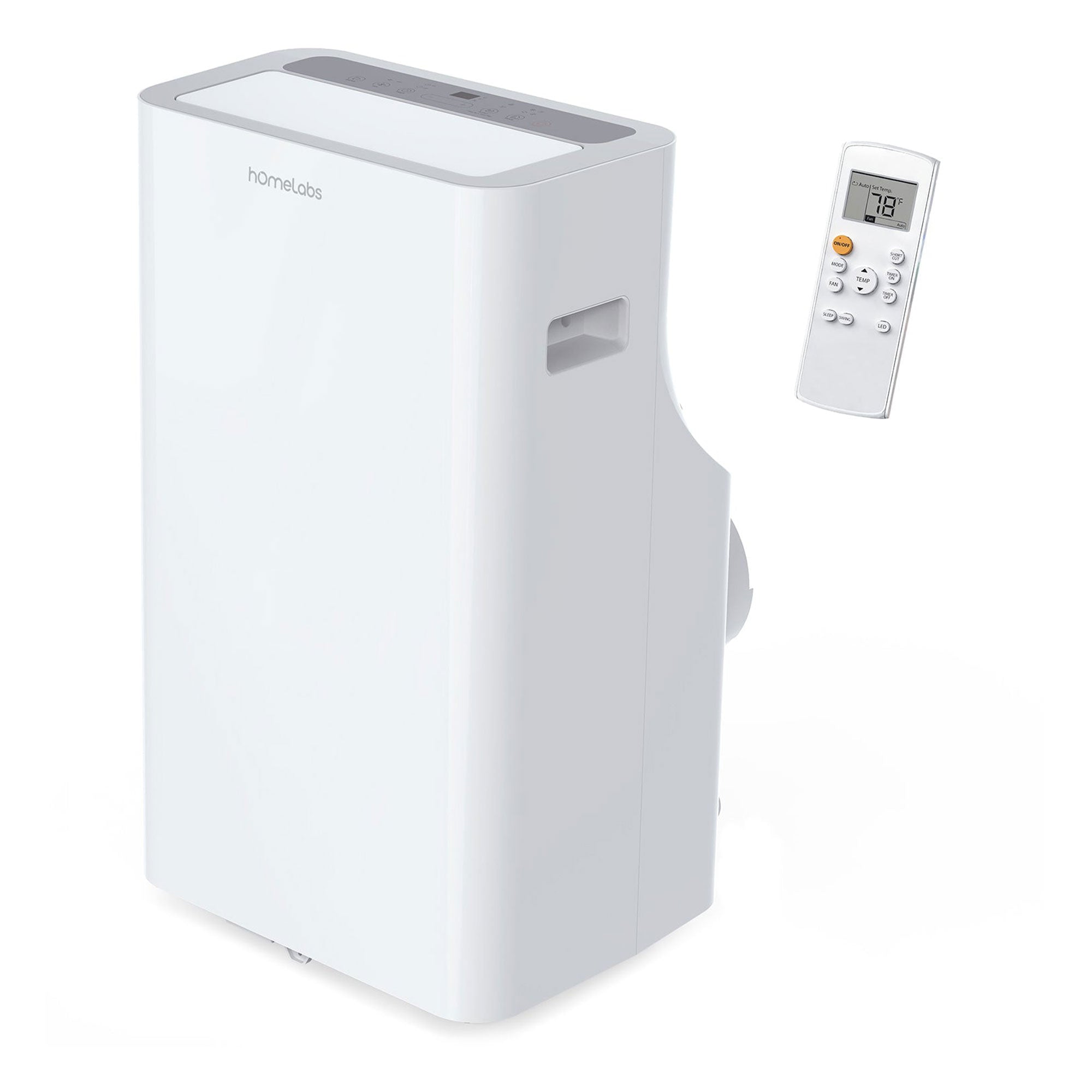 hOmelabs 14000 BTU Air Conditioner with Wheels, Washable Filter & Remote Control - VMInnovations
