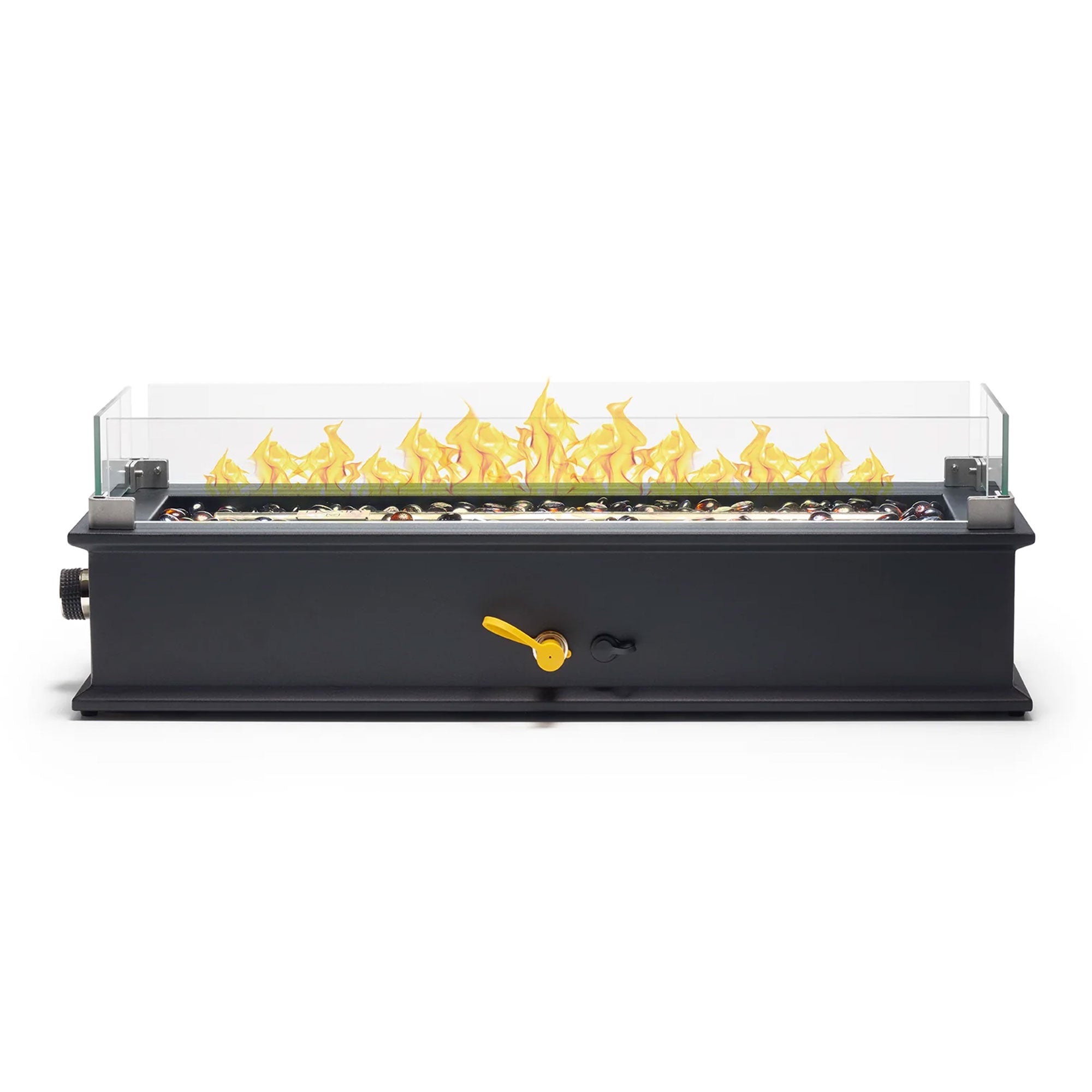 Ukiah Co. LOOM Rechargeable Bluetooth Tabletop Fire Pit with Sound System, Black - VMInnovations