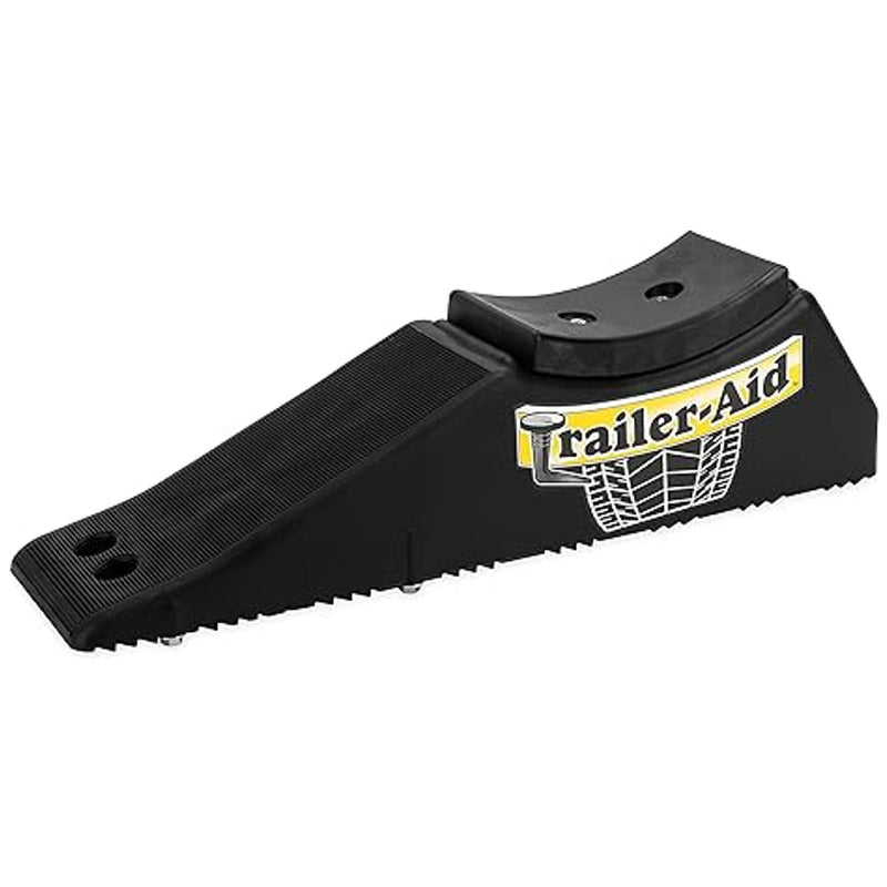 Camco Trailer Aid Tandem Trailer Tire Changing Ramp with 4.5 Inch Lift, Black