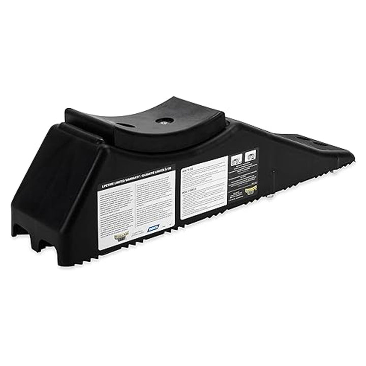 Camco Trailer Aid Tandem Trailer Tire Changing Ramp with 4.5 Inch Lift, Black - VMInnovations