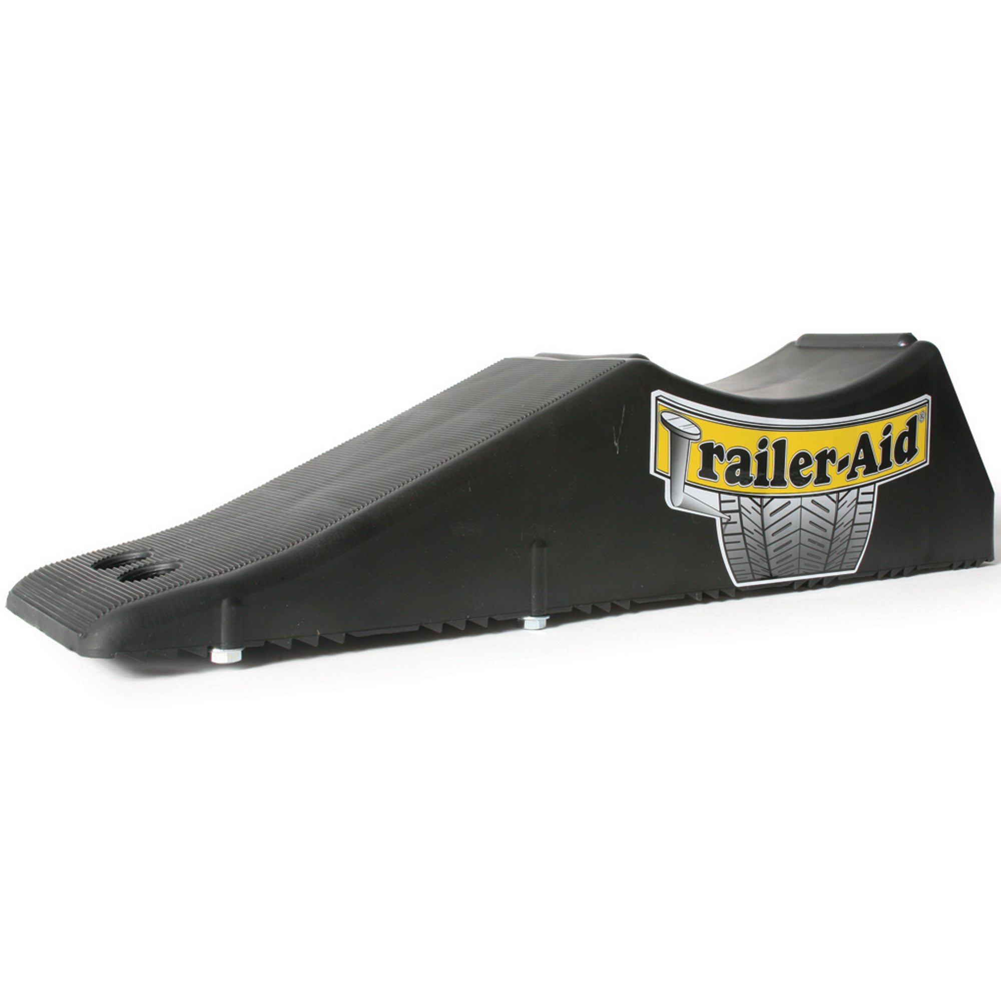 Camco Trailer Aid Tandem Trailer Tire Changing Ramp with 4.5 Inch Lift, Black - VMInnovations
