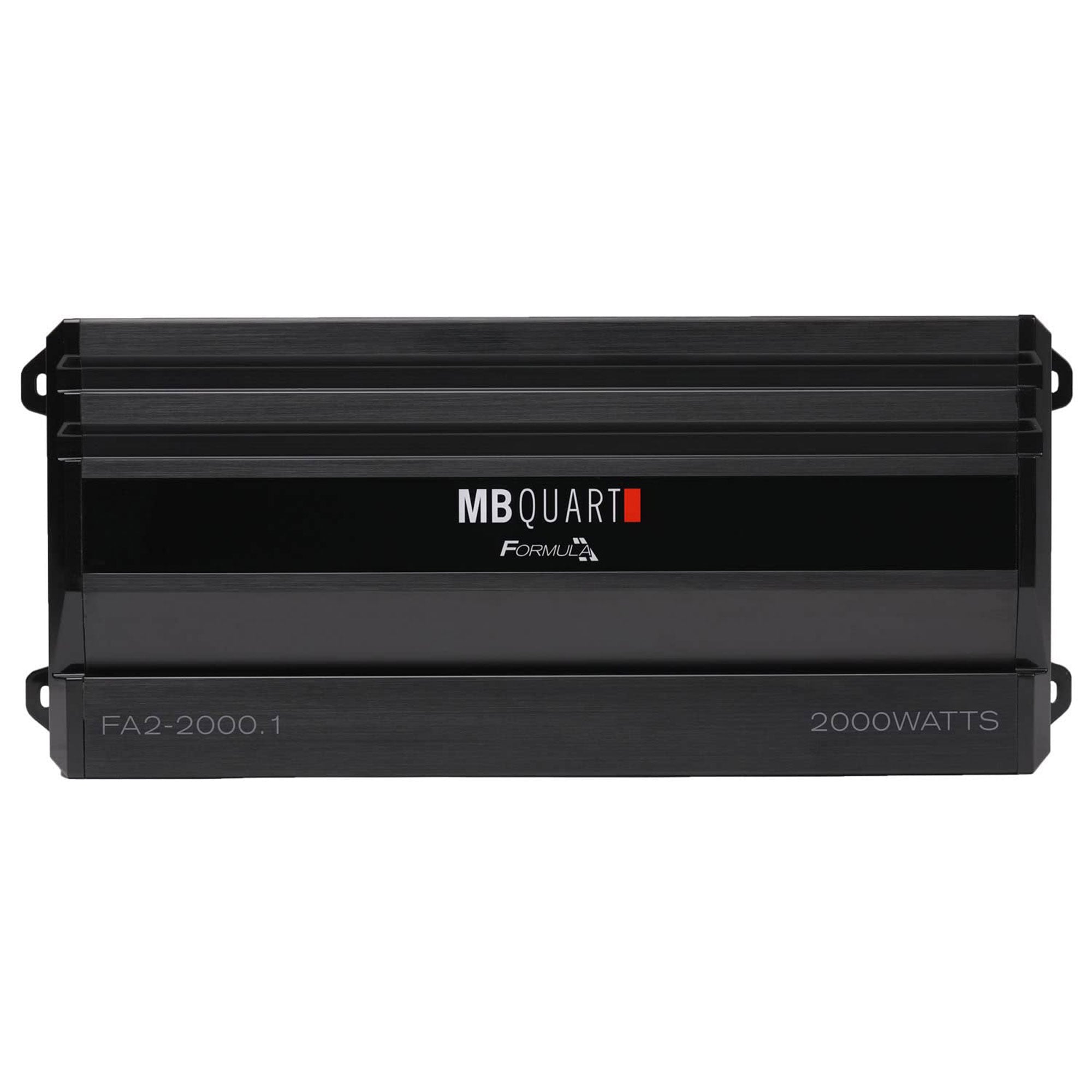 MB Quart Formula 2,000 Watt Mono Car Audio Mobile Amplifier, FA2-2000.1, Black - VMInnovations