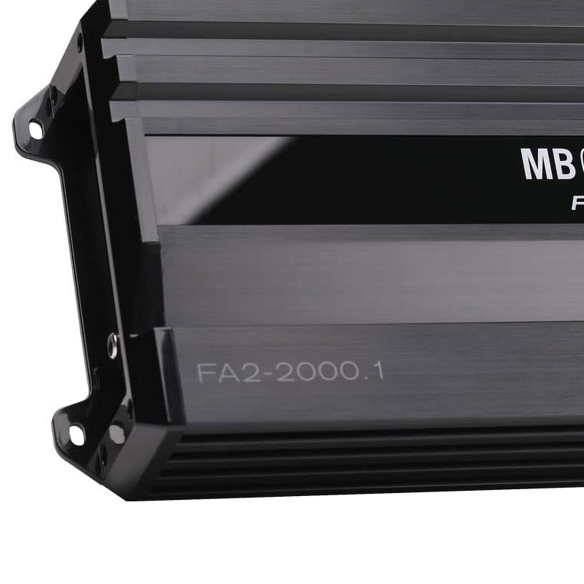 MB Quart Formula 2,000 Watt Mono Car Audio Mobile Amplifier, FA2-2000.1, Black - VMInnovations
