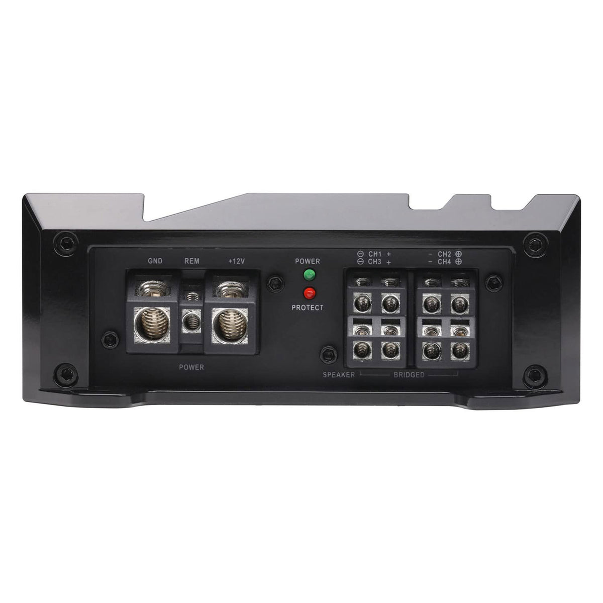 MB Quart Formula 400 Watt 4 Channel Car Audio Mobile Amplifier, FA2-400.4, Black