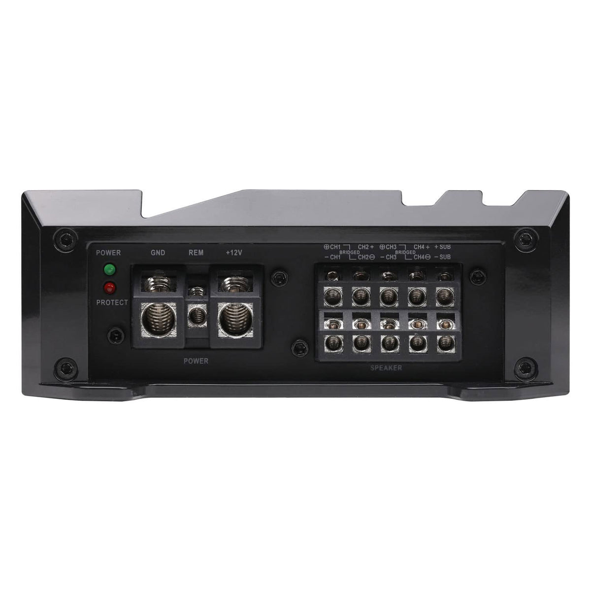 MB Quart Formula 900 Watt 5 Channel Car Audio Mobile Amplifier, FA2-900.5, Black