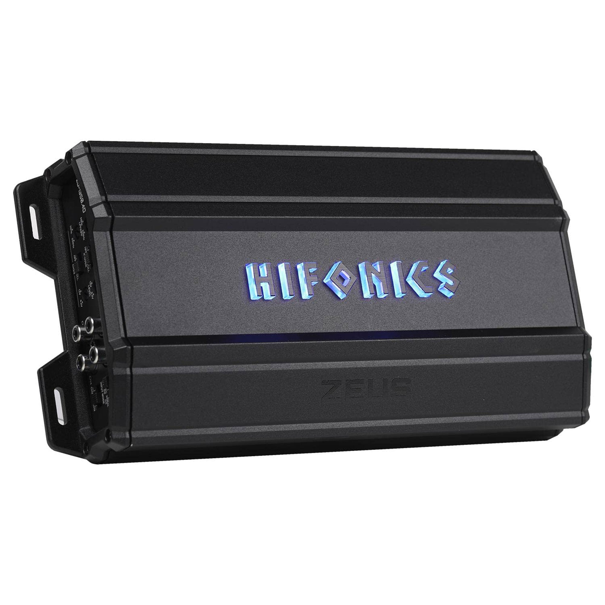 Hifonics Zeus Delta 1,350 Watt 4 Channel Mobile Car Amplifier, ZD-1350.4D, Black - VMInnovations