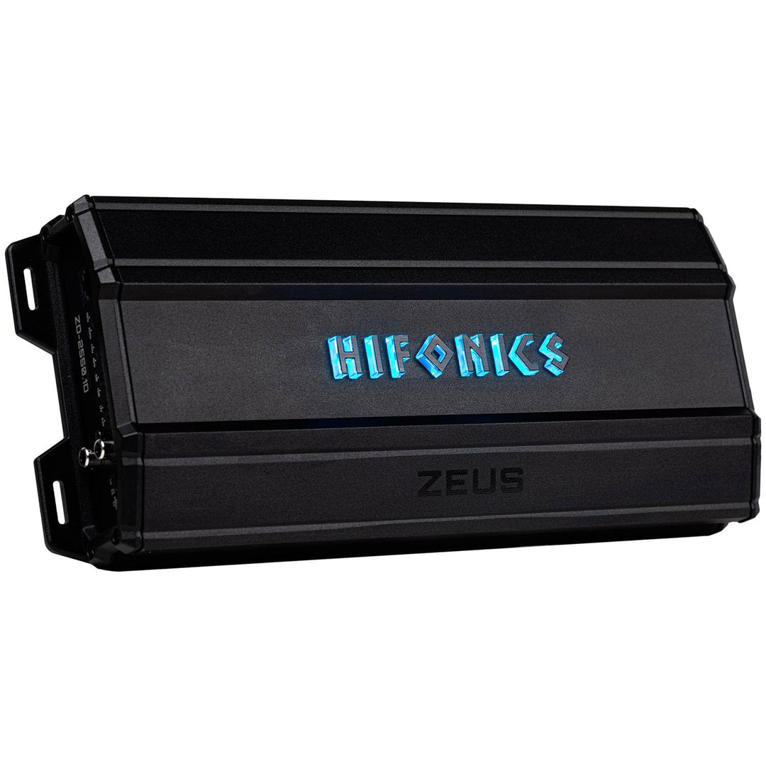 Hifonics Zeus Delta 2550 Watt Mono Block Mobile Car Amplifier, ZD-2550.1D, Black - VMInnovations