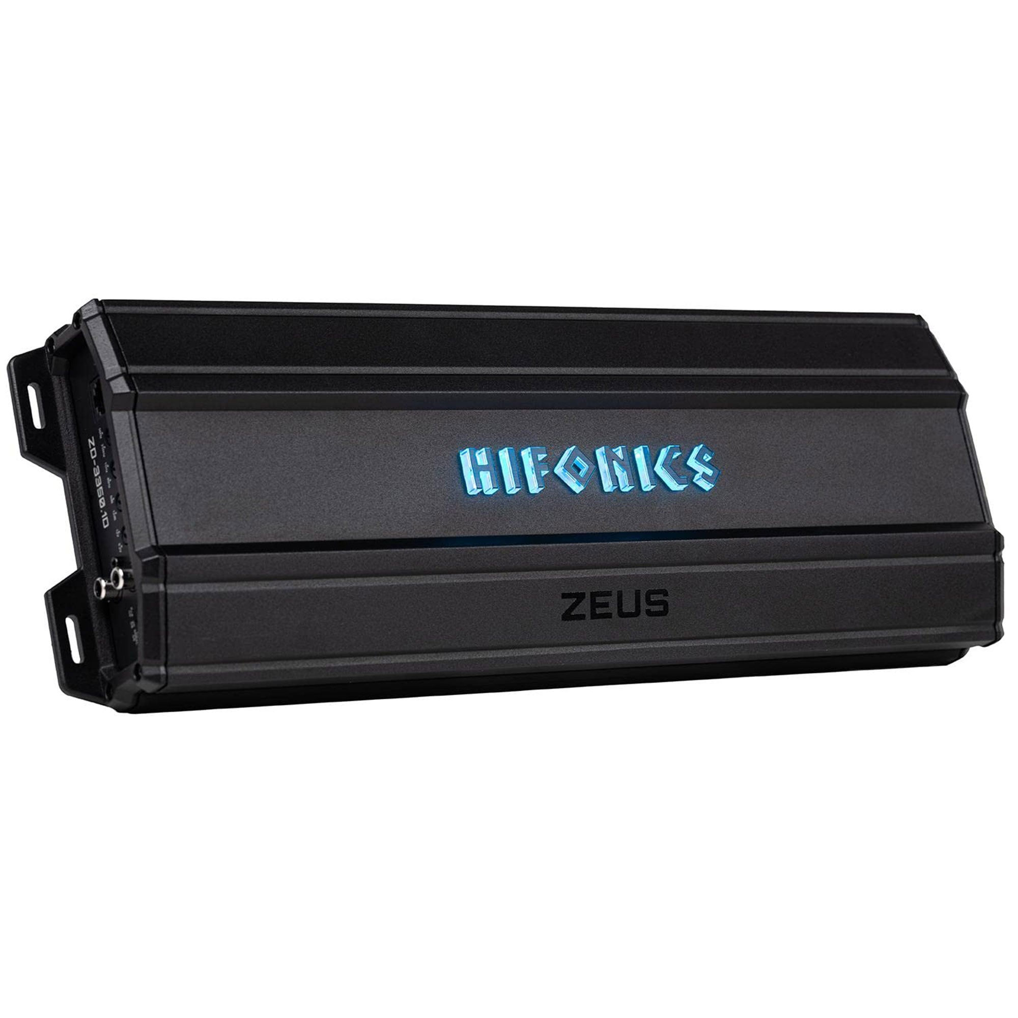 Hifonics Zeus Delta 3350 Watt Mono Block Mobile Car Amplifier, ZD-3350.1D, Black - VMInnovations