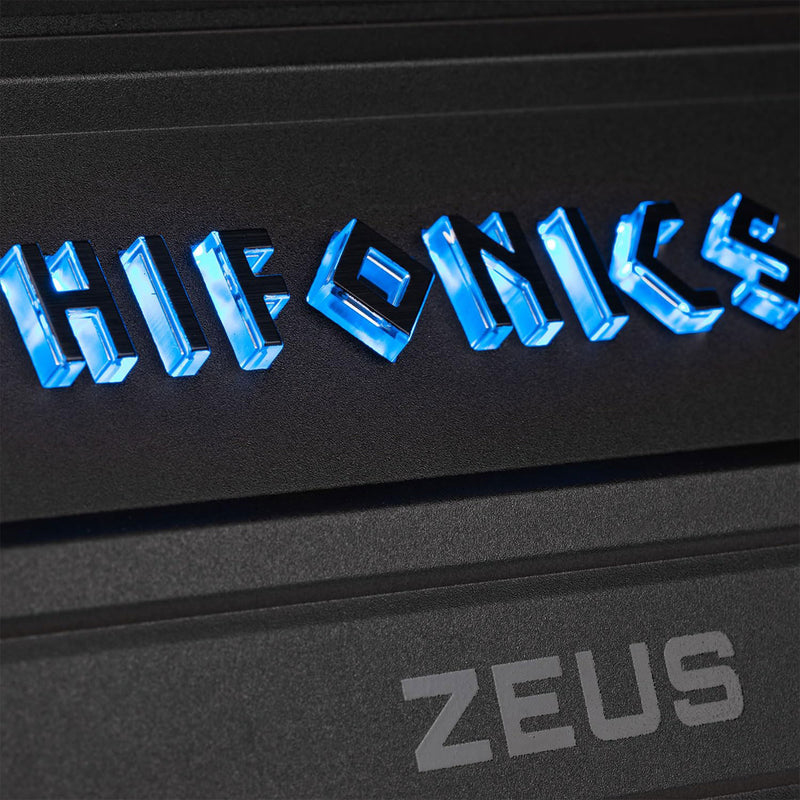 Hifonics Zeus Delta 3350 Watt Mono Block Mobile Car Amplifier, ZD-3350.1D, Black