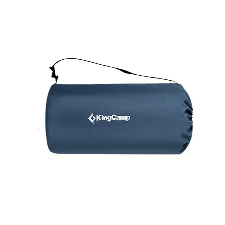 KingCamp 2 Person Self Inflating Double Air Sleeping Pad, Light Gray/Charcoal - VMInnovations