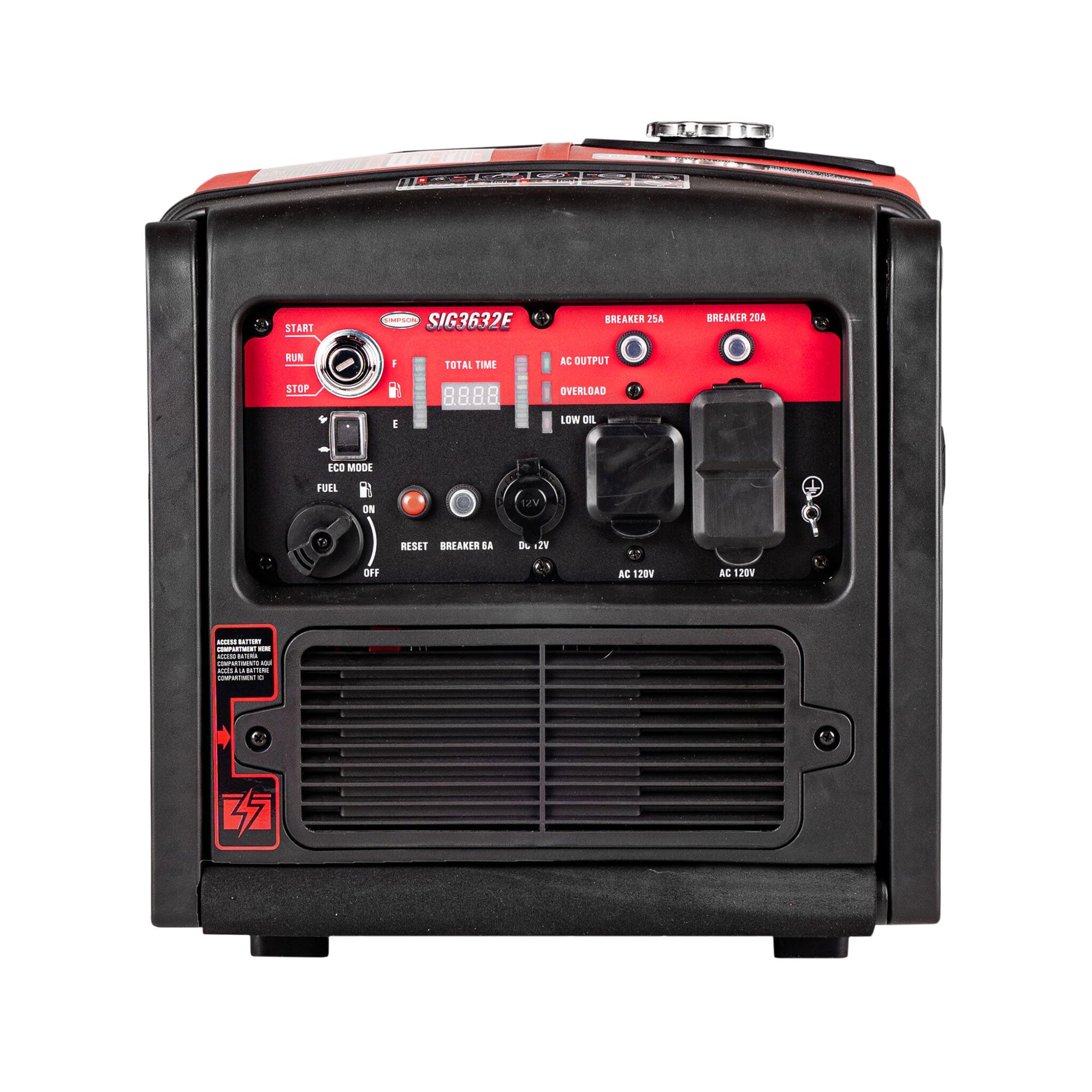 SIMPSON 3200 Watt Gas Inverter Generator & Portable Power Station (Open Box) - VMInnovations
