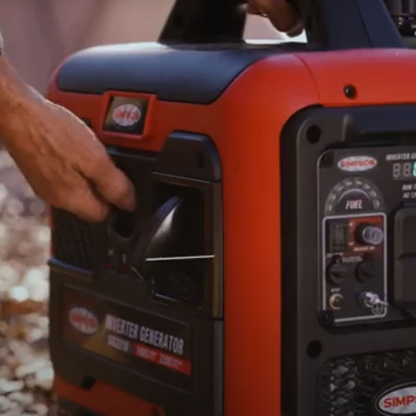 Simpson Cleaning SIG2218 1,800 Watt Portable Generator w/ LED Display (Open Box) - VMInnovations