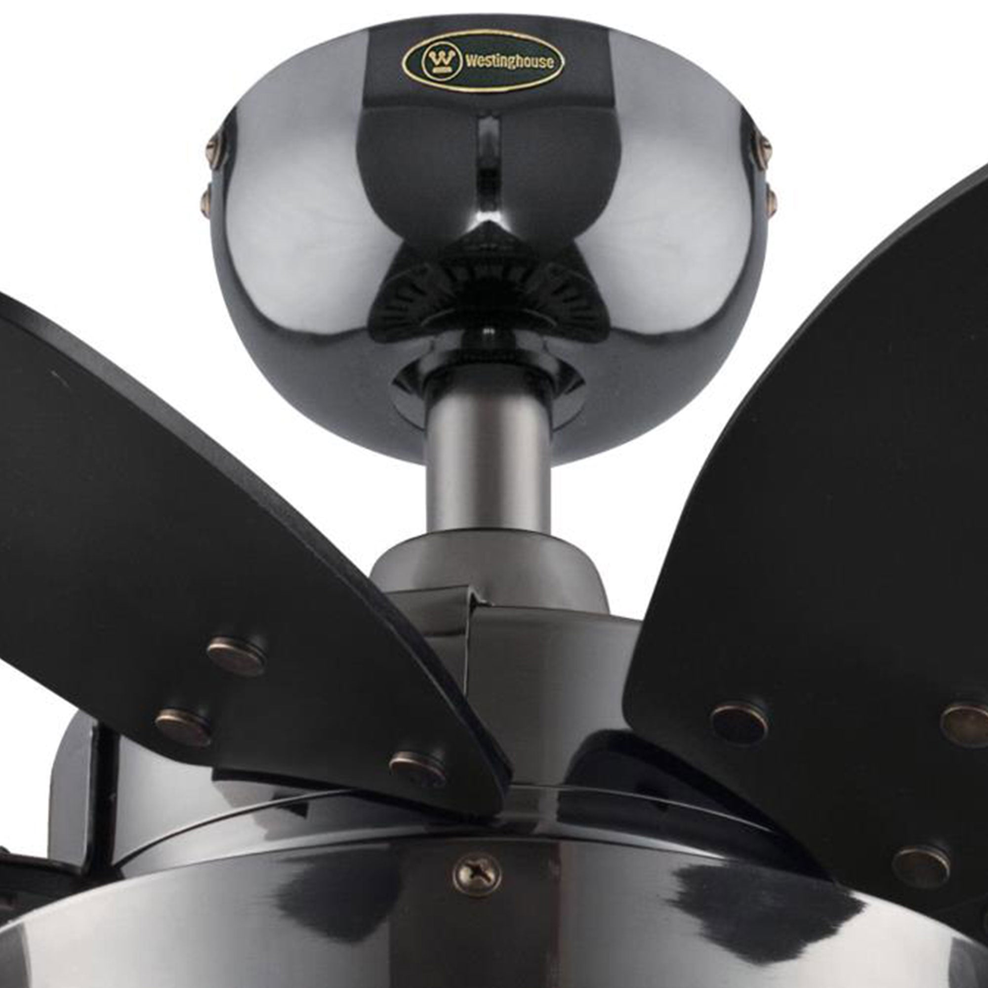 Westinghouse 2 Pack Quince 24" Reversible Ceiling Fan with LED Light, Black - VMInnovations