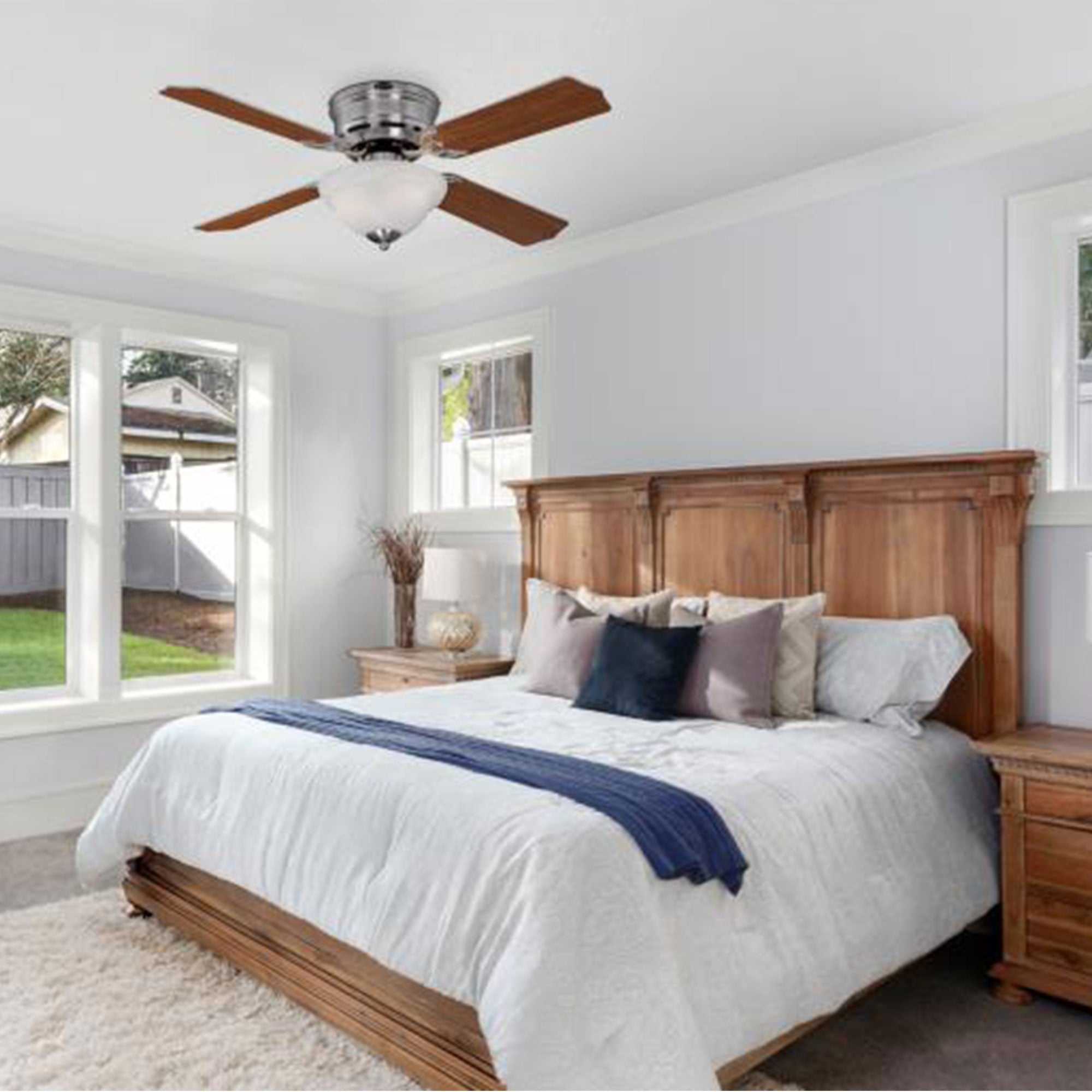 Westinghouse Hadley 42' Ceiling Fan w/Dimmable LED Light Fixture (Open Box) - VMInnovations