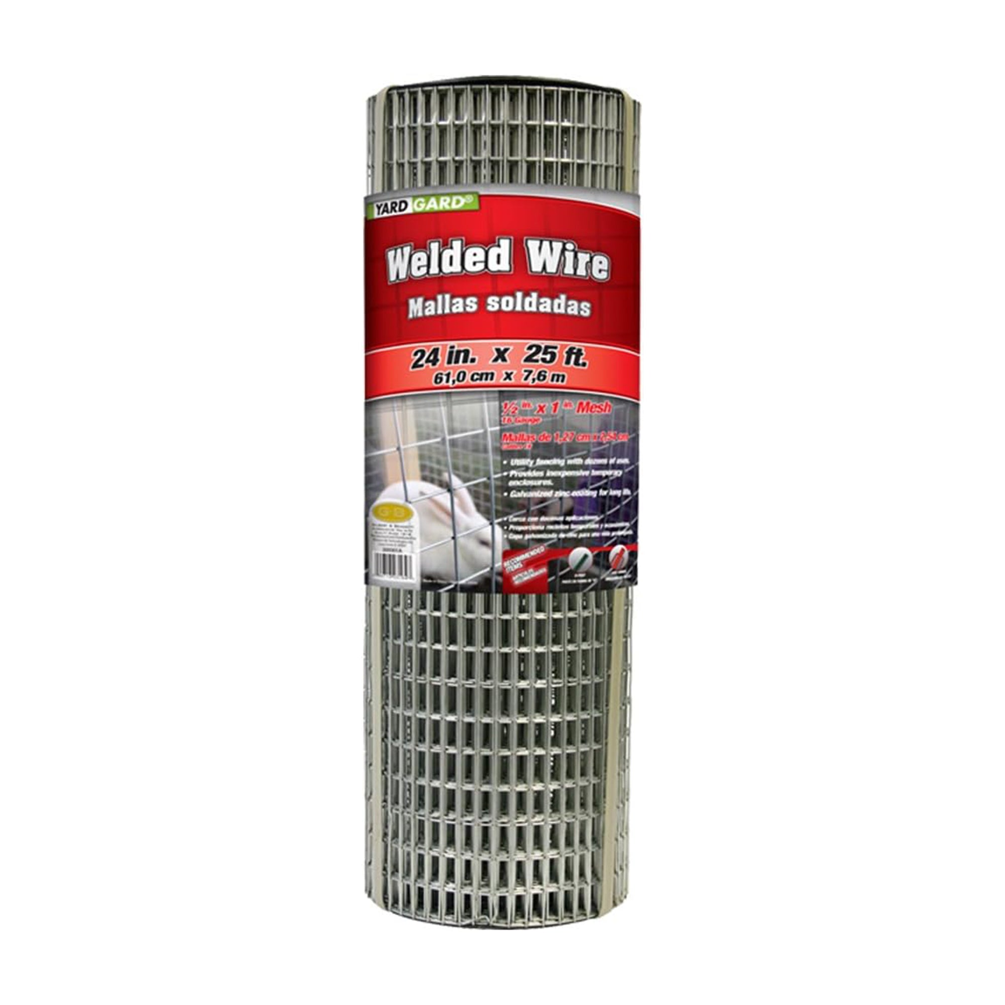 YardGard 14 Gauge Galvanized Welded Wire Fence for Lawn and Plant Care (Used) - VMInnovations