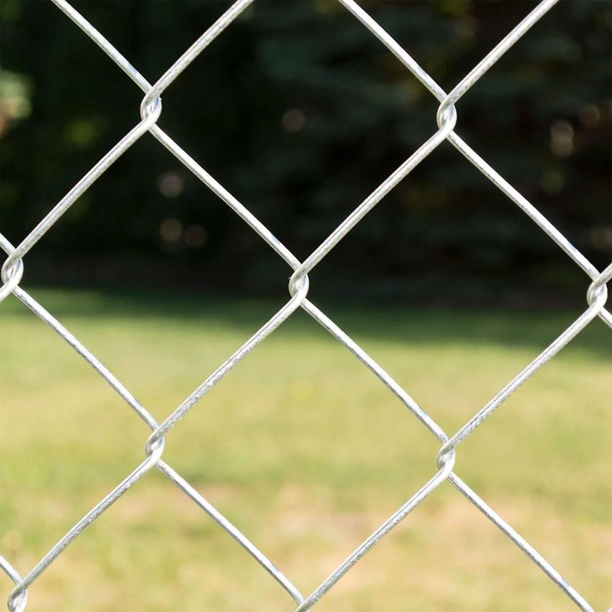 Midwest Air Technologies 60 In x 50 Ft Steel Gauge Chain Link Mesh Roll Fencing - VMInnovations