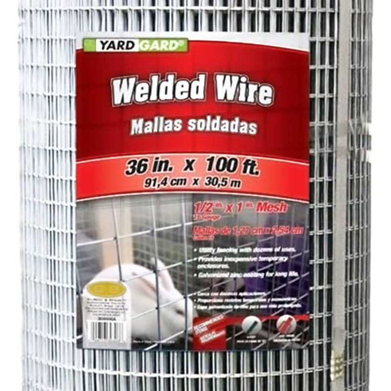YardGard Galvanized Zinc Coating Welded Wire Fence with Polished Finish Type