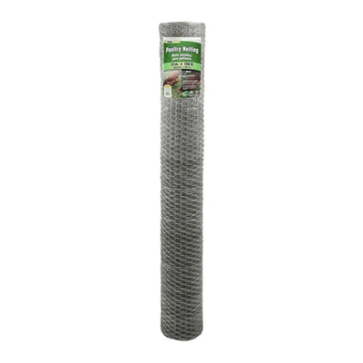Midwest Air Technologies YardGard 72" x 150' Galvanized Steel Poultry Netting