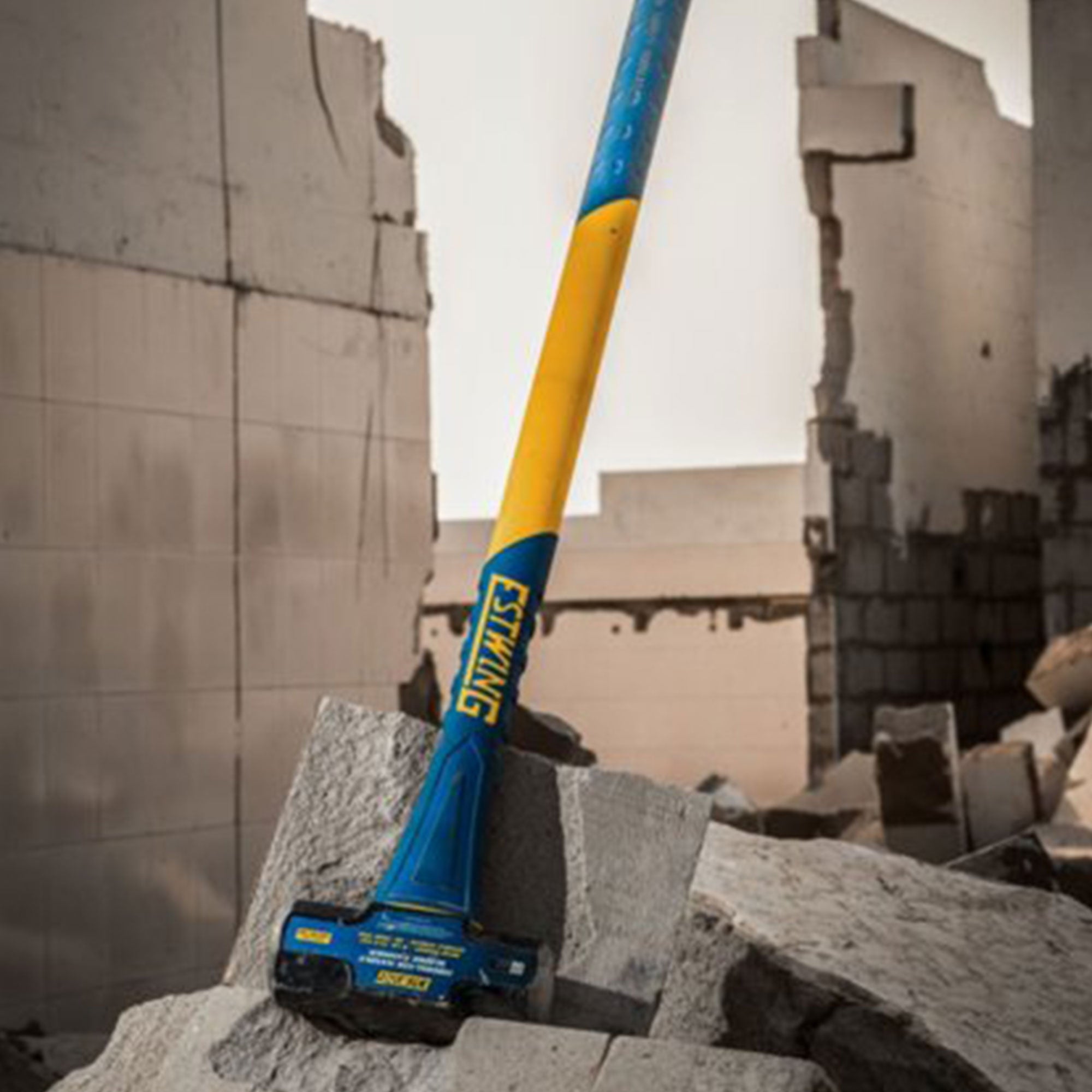 Estwing 10lb Head Hard Face Sledge Hammer with 36 Inch Fiberglass Handle (Used) - VMInnovations