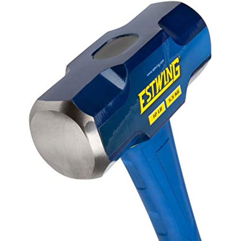 Estwing 12 Pound Head Hard Face Sledge Hammer with 36 Inch Fiberglass Handle