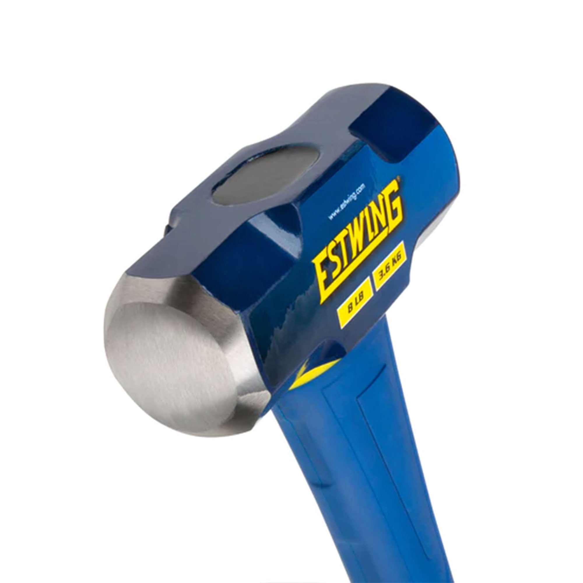 Estwing 8lb Head Hard Face Sledge Hammer with 36' Fiberglass Handle (Open Box) - VMInnovations