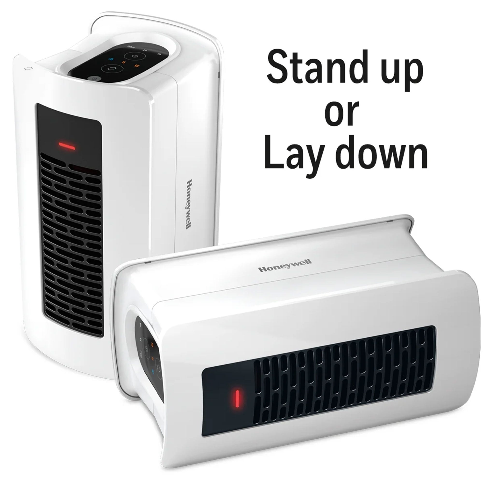 Honeywell 2 Pack VersaHeat Digital 2 in 1 Position Heater and Fan for Indoor - VMInnovations