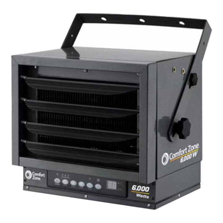 Comfort Zone Ceiling Mount Industrial Heater with 2 Settings and Thermostat - VMInnovations