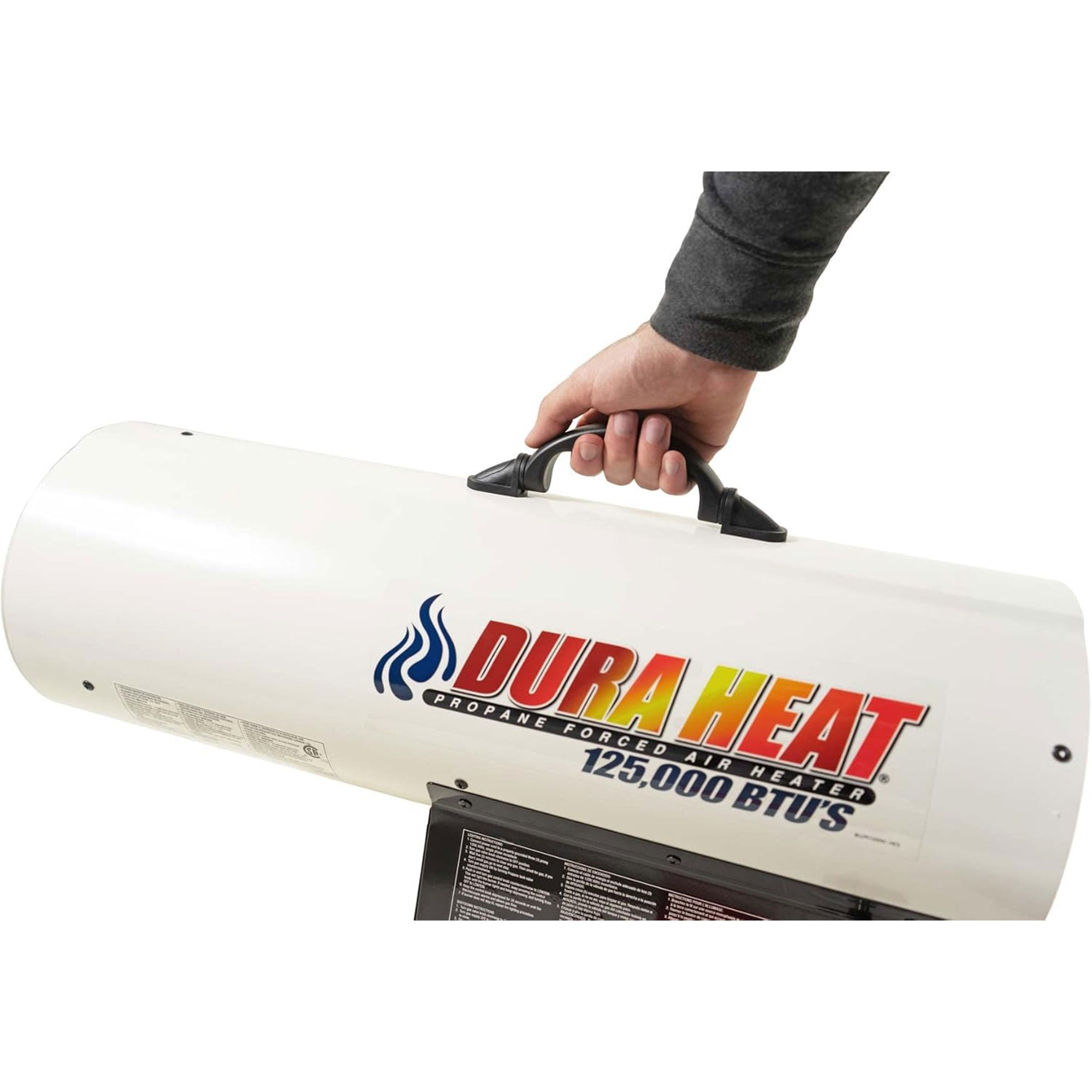 Dura Heat 2 Pack Portable LP Gas Forced Outdoor Air Heater, 3200 Sq Ft Coverage - VMInnovations