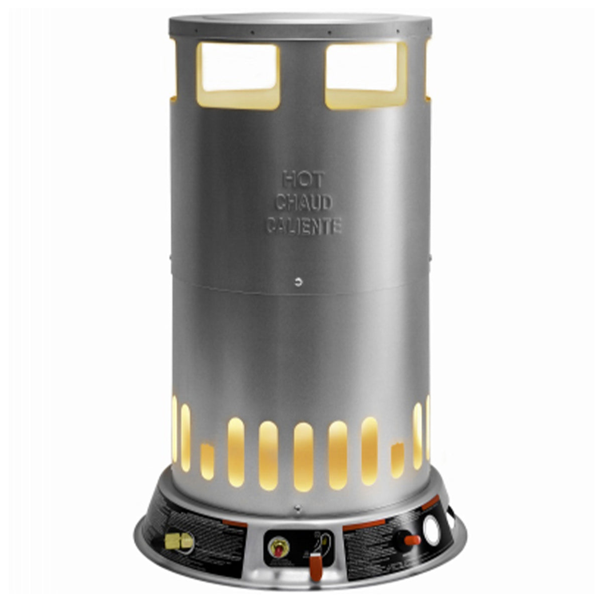 Dura Heat 2 Pack 200,000 BTU 5,000 Sq. Foot Portable Outdoor Propane Gas Heater