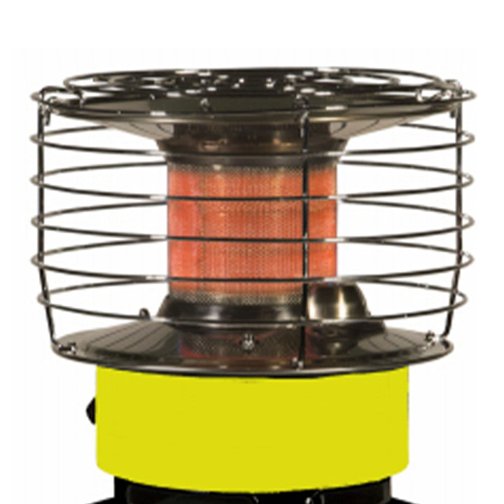 Comfort Gear 2 Pack 360 Degree Propane Heater, 7500 to 10000 BTU, Black/Yellow
