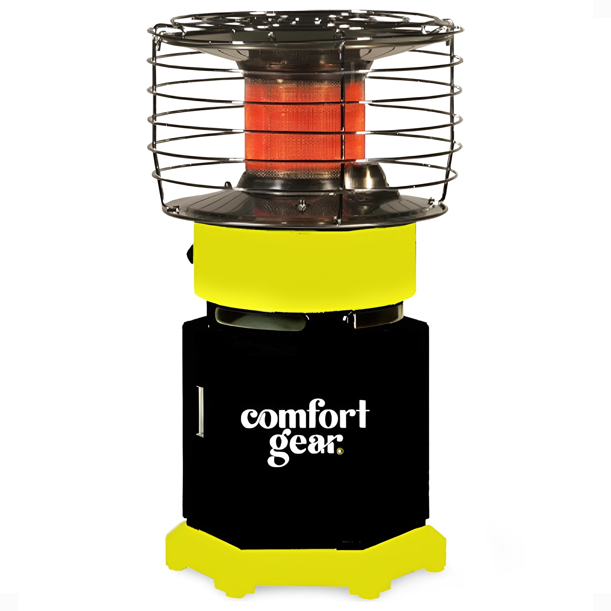 Comfort Gear Portable 360 Degree Propane Heater, 7500 to 10000 BTU, 1 lb LP Tank - VMInnovations
