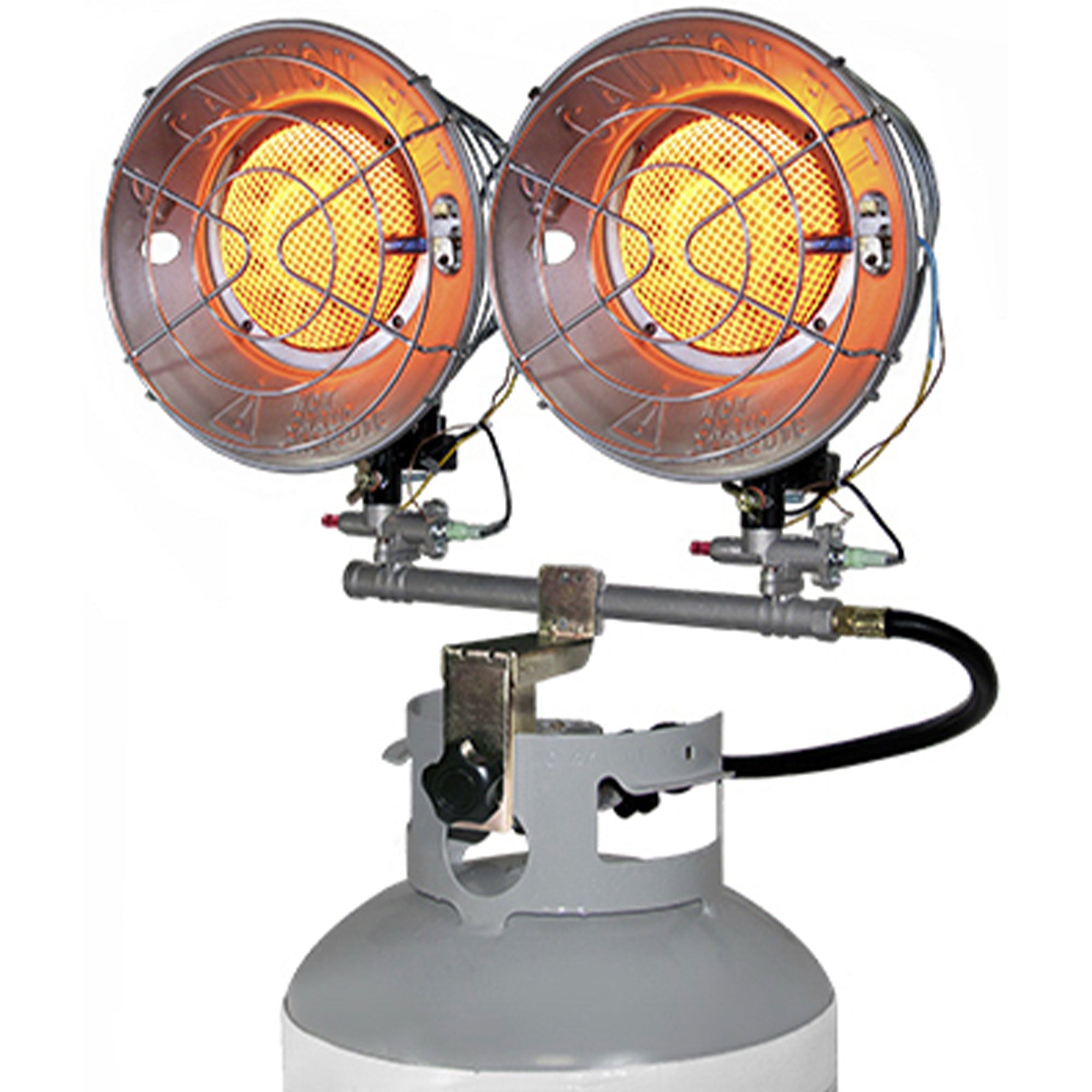 Dura Double Burner Propane Heater, 30,000 BTU, Portable Gas Heater (Open Box) - VMInnovations