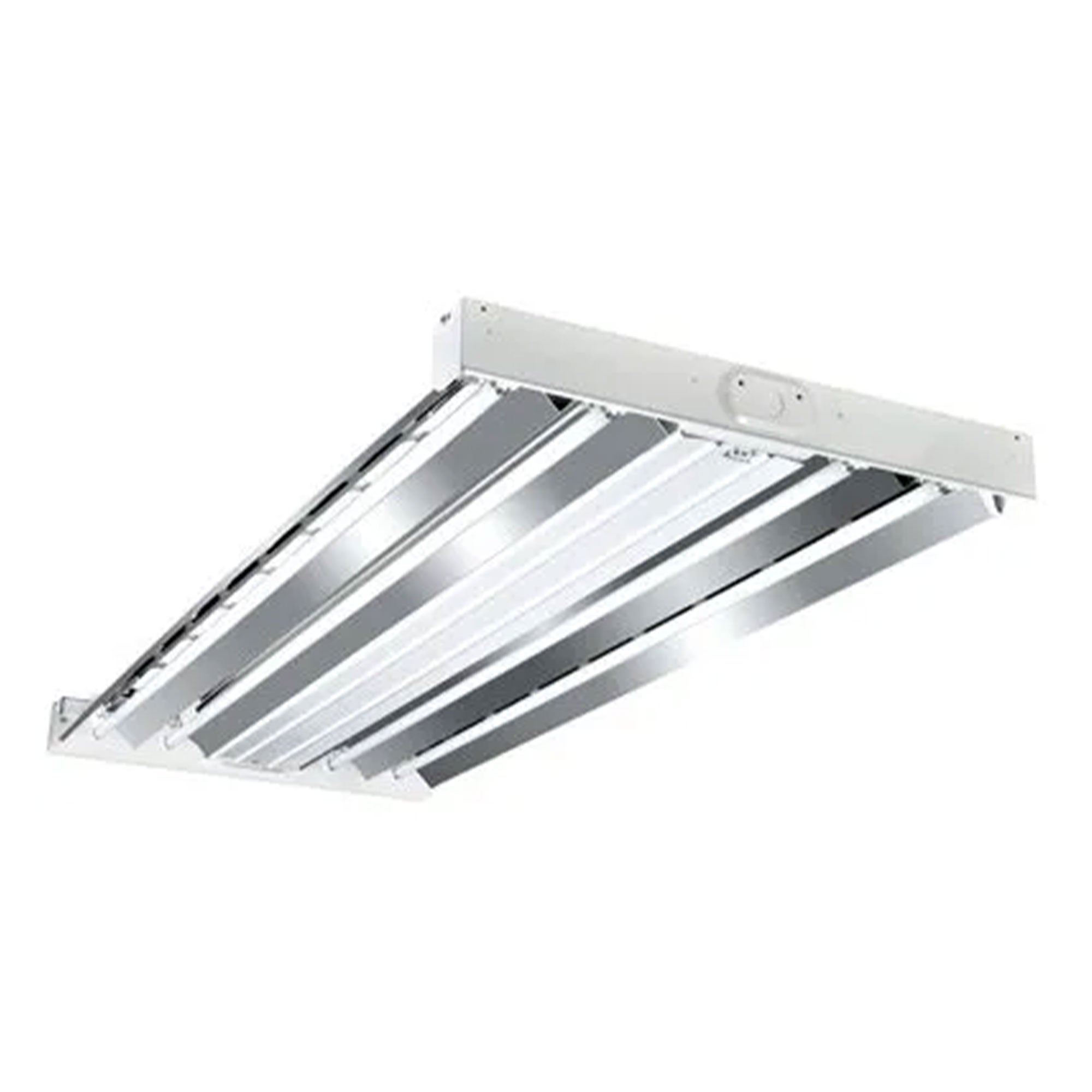 Metalux 2 x 4' 4 Lamp T5 Commercial Fluorescent Lamp Light Fixture (Open Box) - VMInnovations