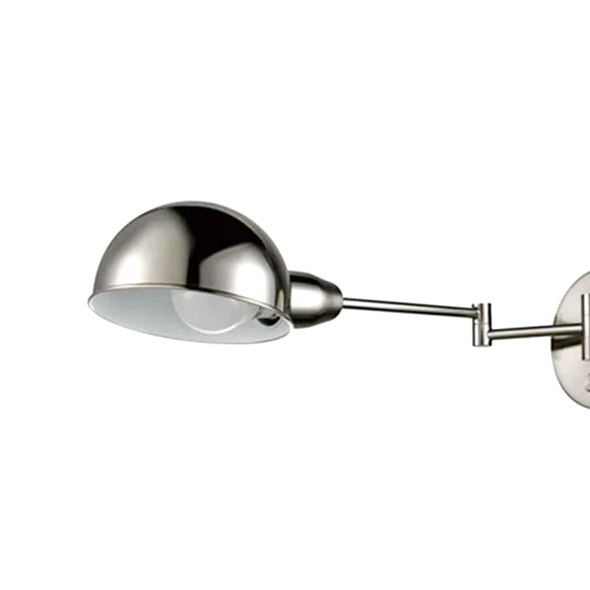 Globe Electric LED Pharmacy Wall Sconce with Steel Finish and Extendable Arm - VMInnovations