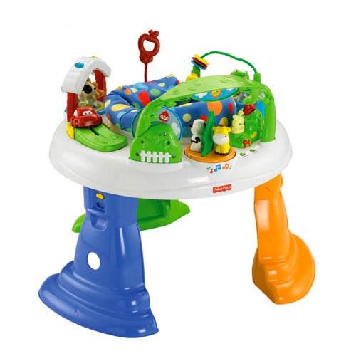 Fisher Price Twirlin' Wirlin' Jumperoo Baby Bouncer Entertainer - Slight Defect