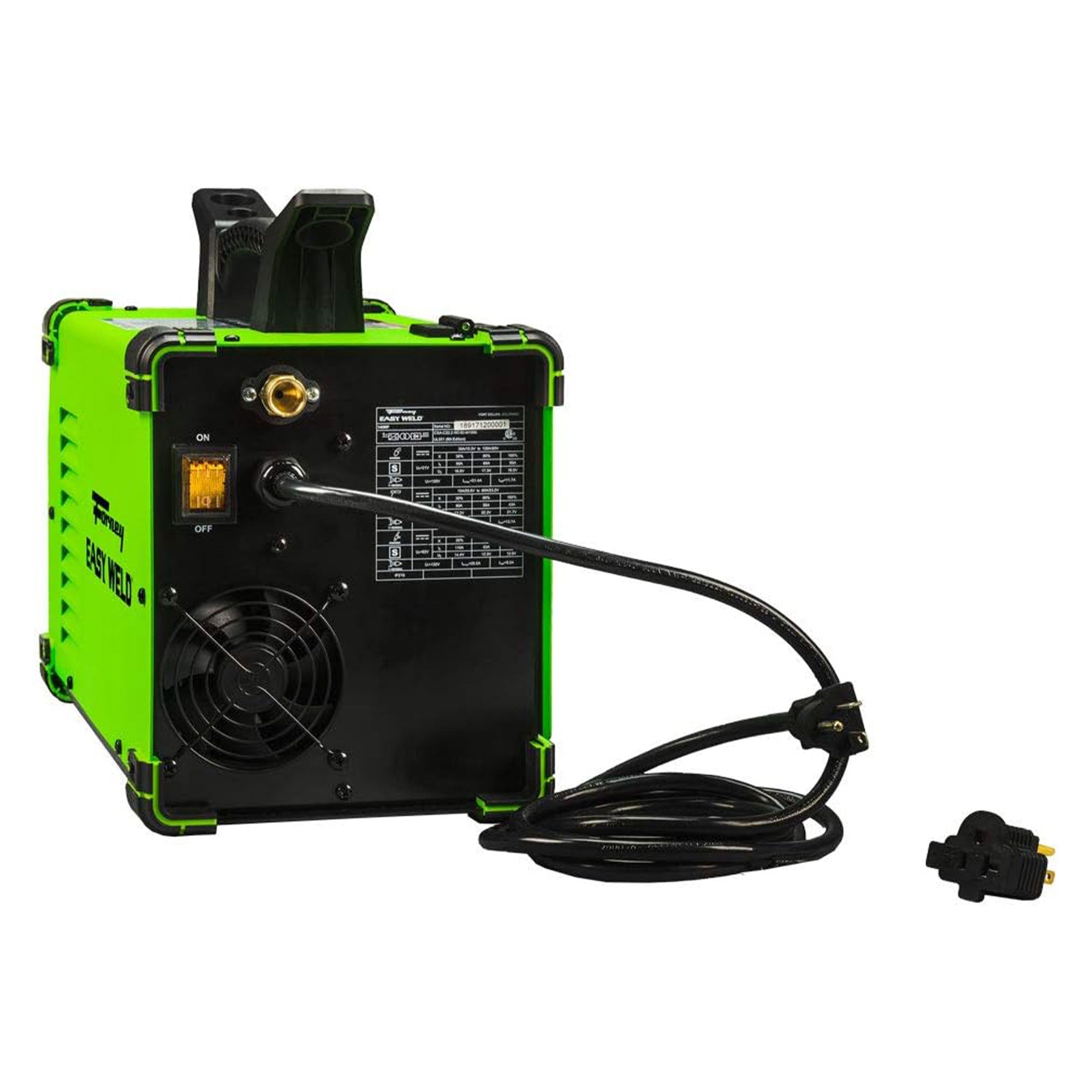 Forney Multi Process Easy Combo Weld 140 MP Welder for Residential Use, Green - VMInnovations