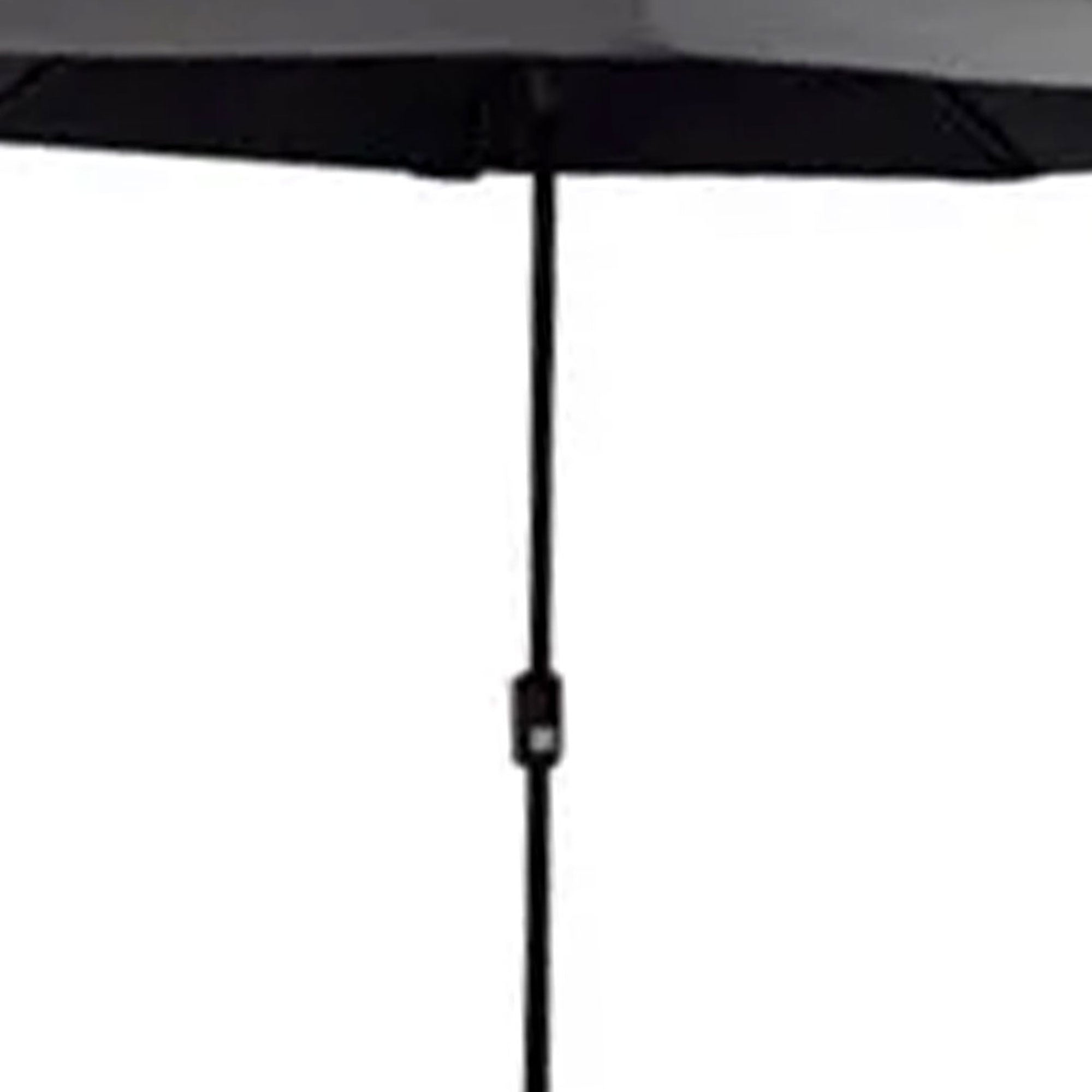 Four Seasons Courtyard Canmore 9 Foot Outdoor Patio Market Umbrella, Gray - VMInnovations